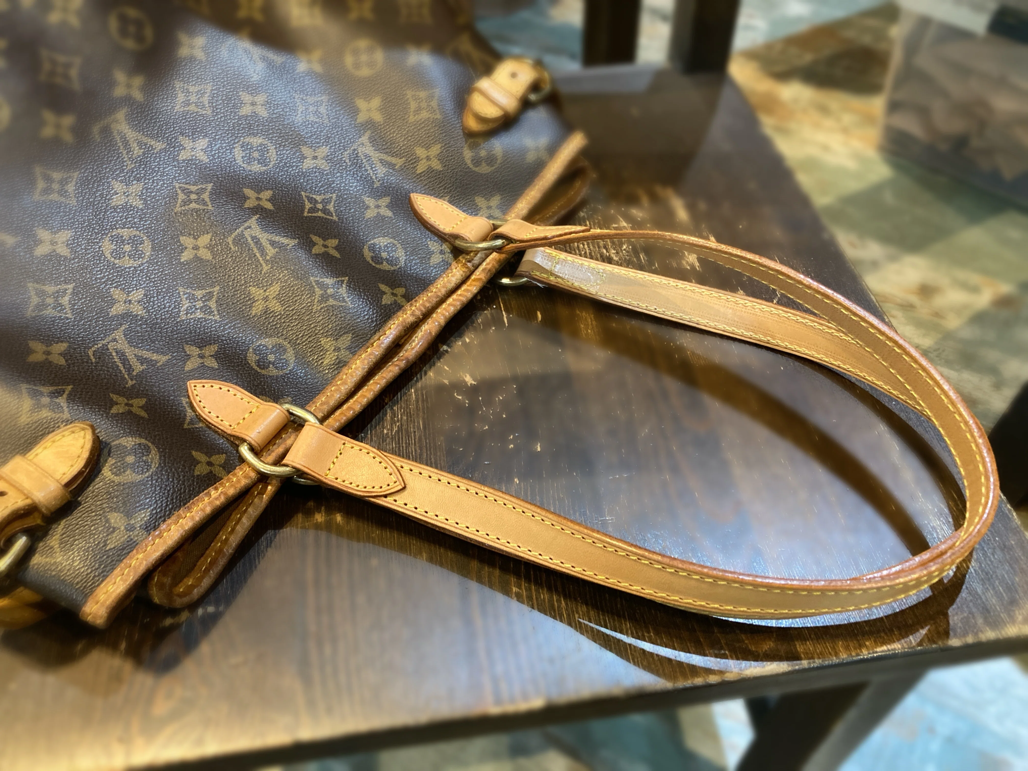 バッグのハンドル/持ち手/ショルダーストラップ交換】Louis Vuitton
