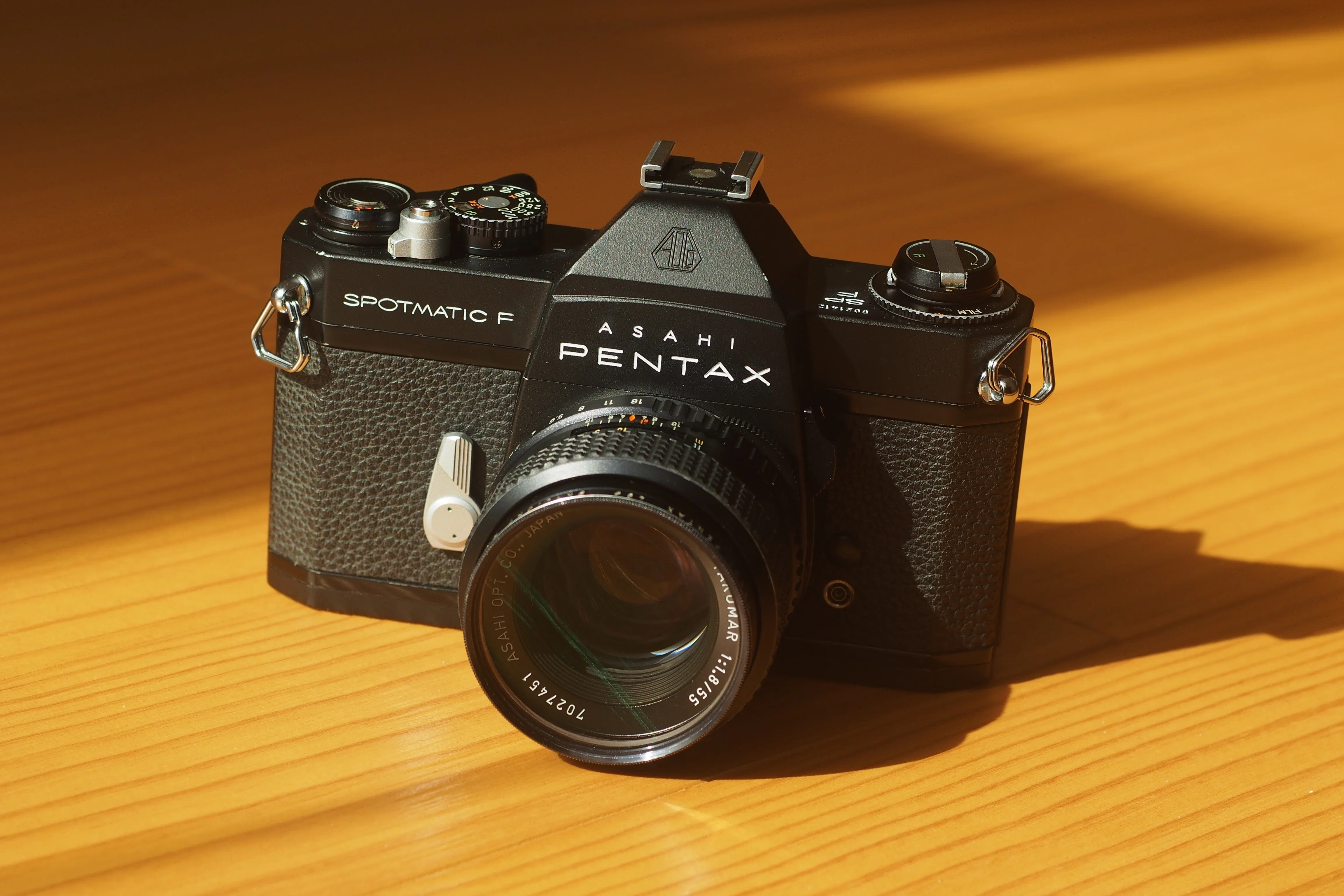 カメラを塗装してみた PENTAX SPFのブラック塗装｜アトリエデルタ