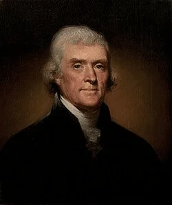 第3代米国大統領 トーマス・ジェファーソン(1743年 - 1826年)