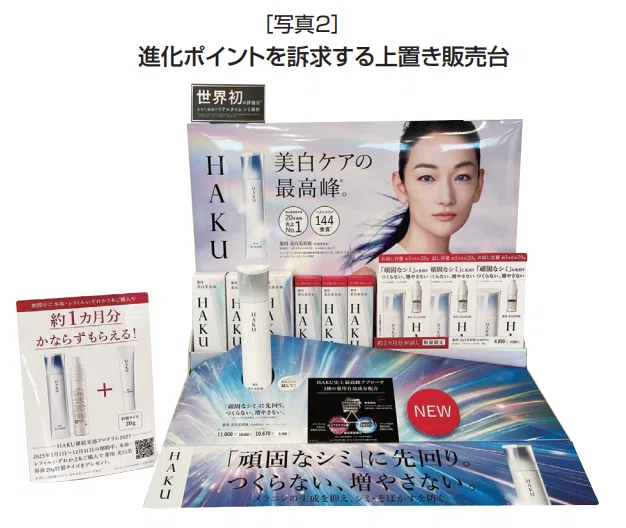 HAKU]史上最高峰のアプローチ 3種の薬用有効成分配合]10代目「HAKU