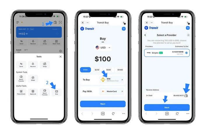 TokenPocketを使ってBinance Chain Meme Coinを安全に購入する