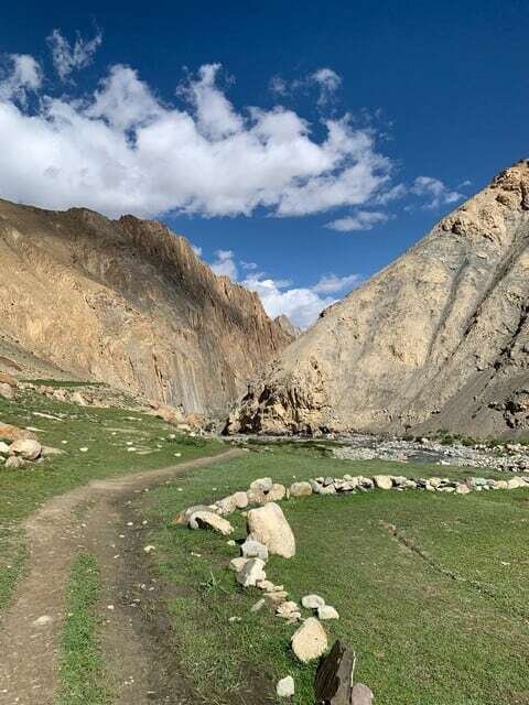 ラダックでトレッキング マルカ渓谷の標高5300mの美しい景色｜喜八