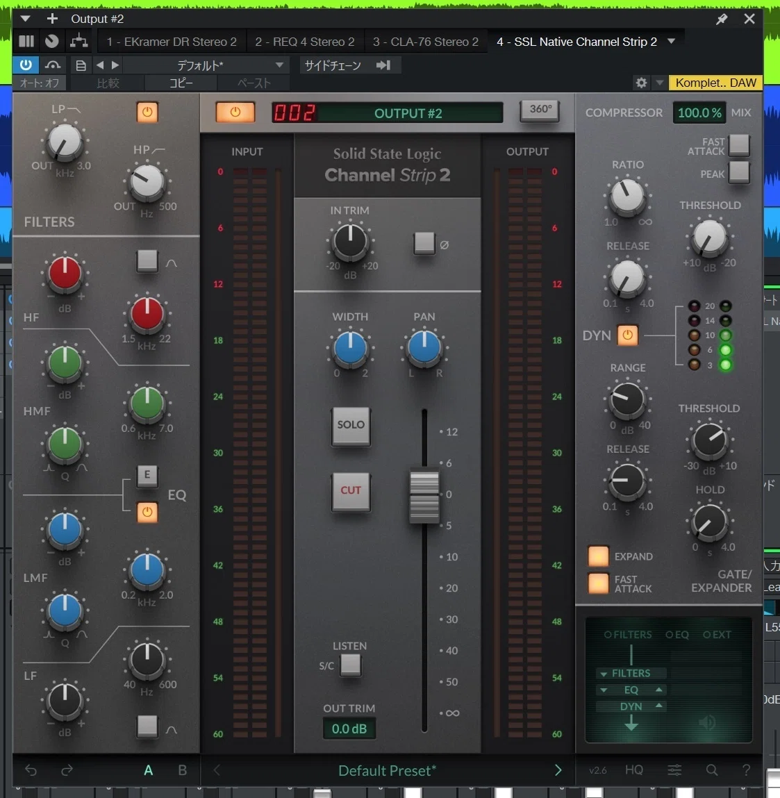 プラグイン攻略 SSL-Native Channel 2｜Lateral Lab. 津嶋翔太