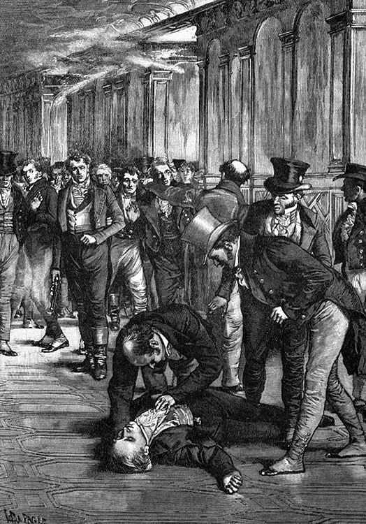 1812年5月11日 イギリス首相スペンサー・パーシバル暗殺事件