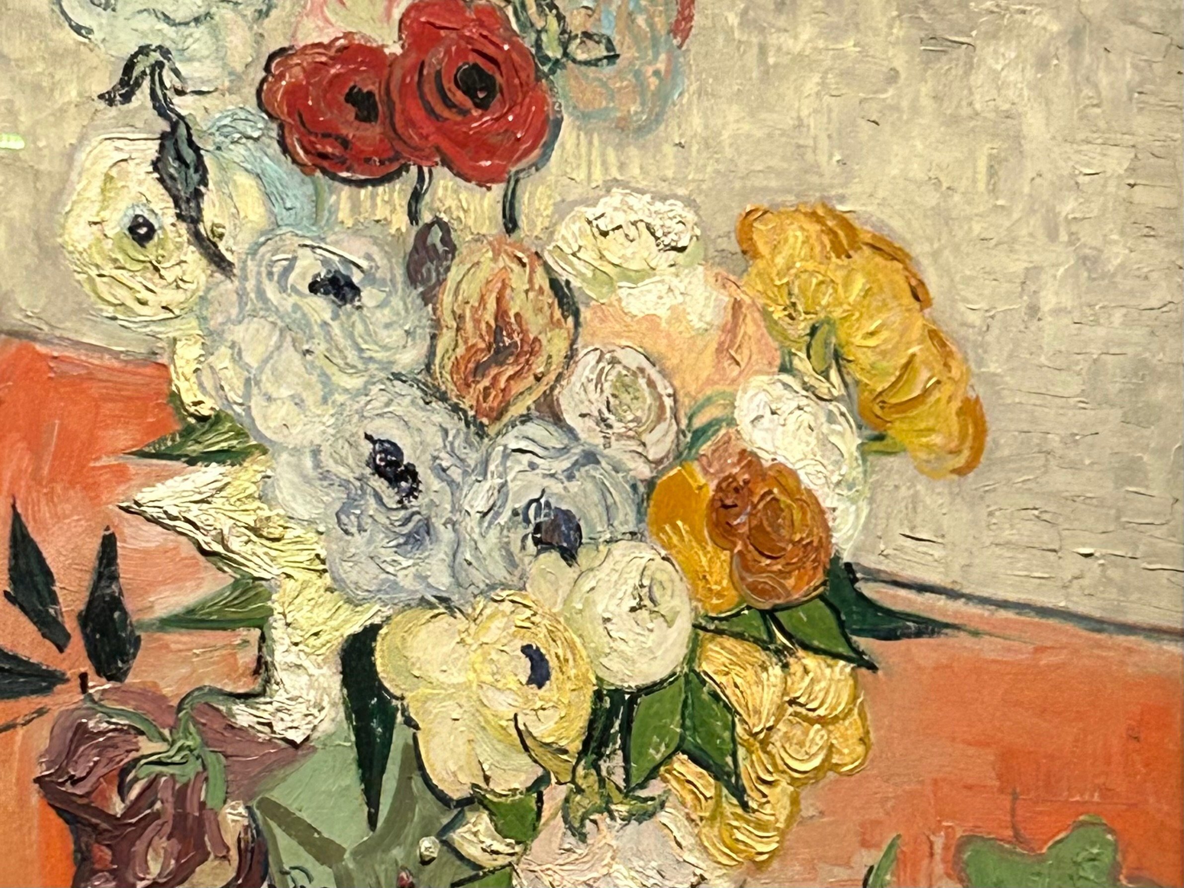 子供のためのオルセー美術館(174) オレンジの机のかどを描いて