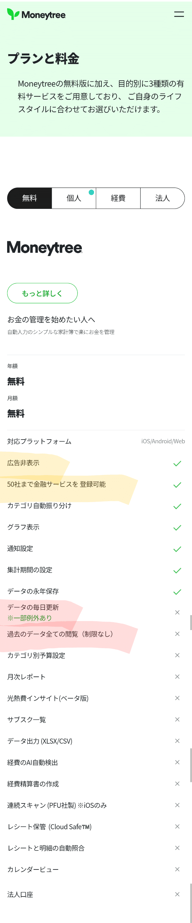 マネーフォワードからマネーツリーへの切り替えてのメリット｜ウバウバ正味日記┃築55年木造2階建リノベーション中！
