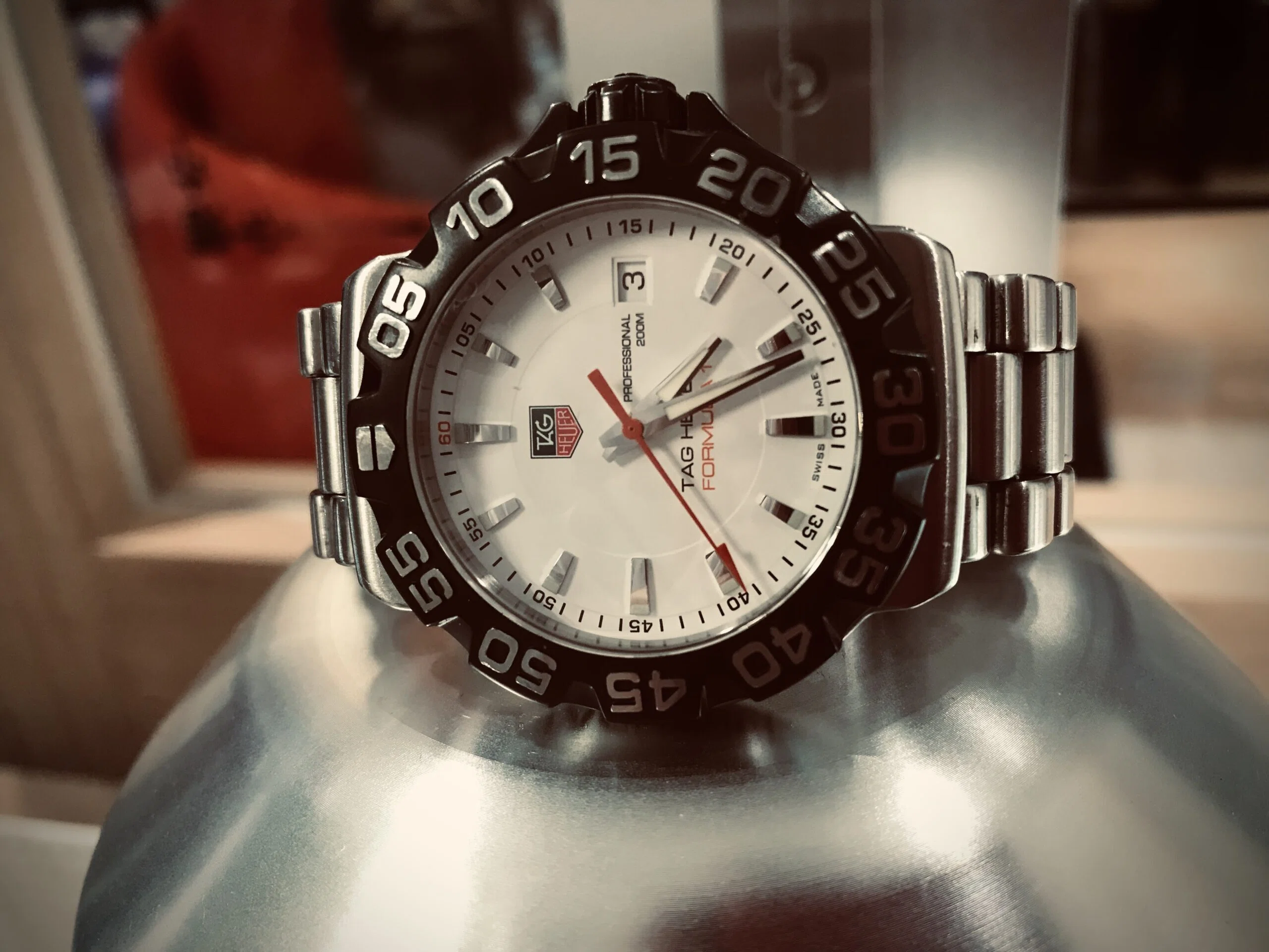 未動作☆要オーバーホール☆TAG HEUER タグホイヤー CG1110-0 クロノ 