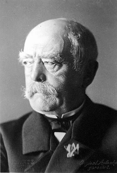 ドイツ帝国初代宰相　鉄血宰相オットー・フォン・ビスマルク（1815年 - 1898年）
