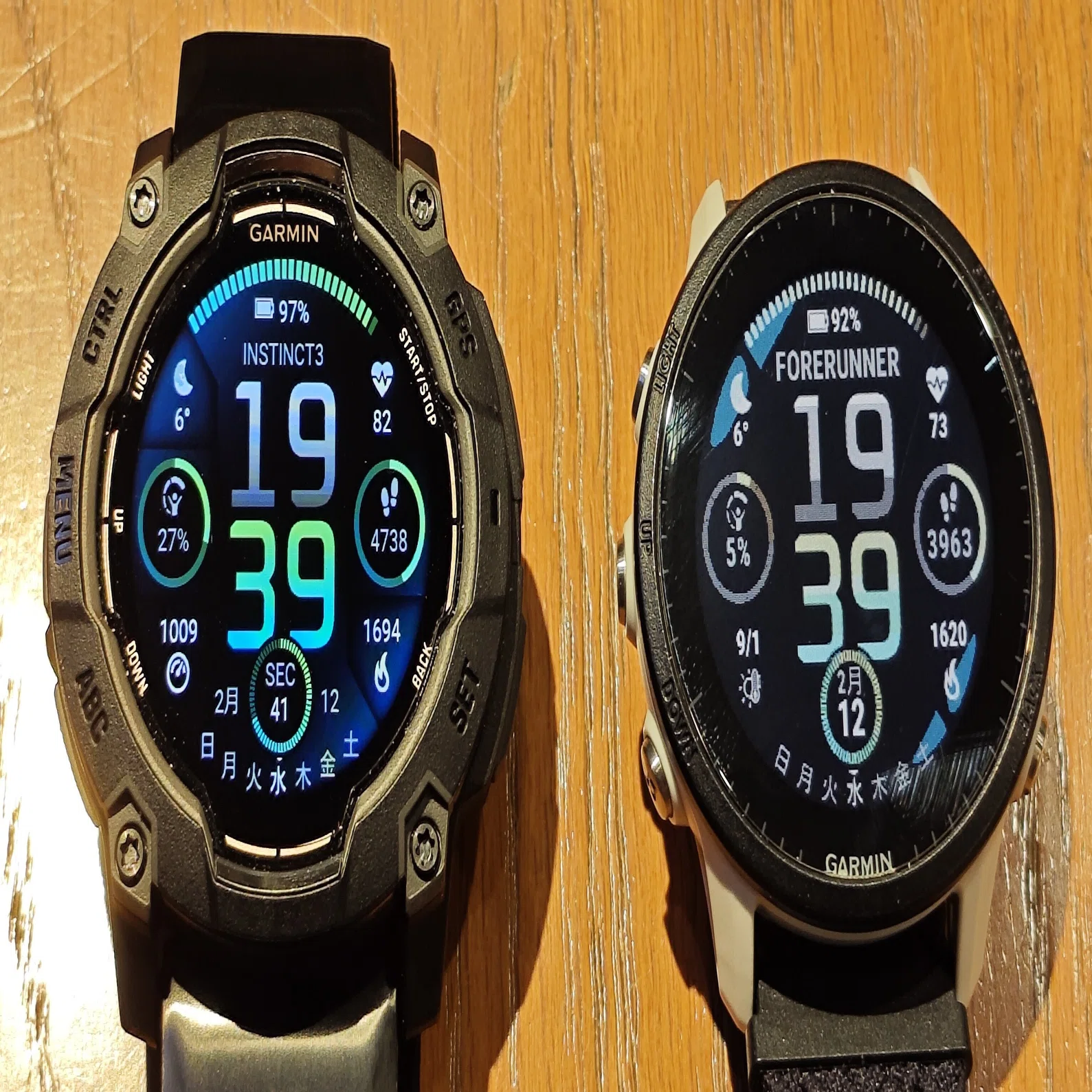 Garmin Instinct3 AMOLED 50mmレビュー：Forerunner955からの乗り換え 