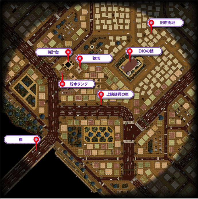 ジョジョの奇妙な冒険 ラストサバイバー エリアマップブランケット～杜