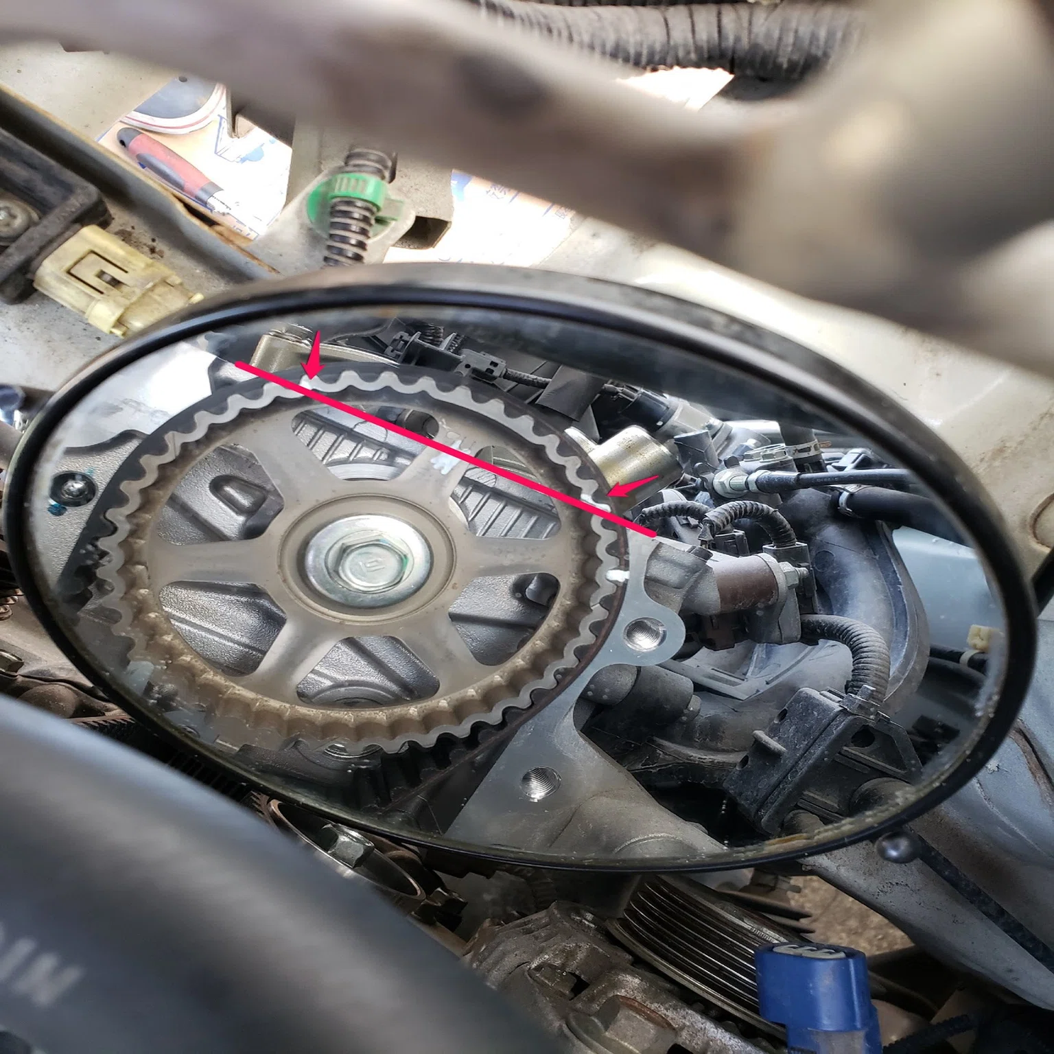 DBA-JB5ライフ タイミングベルト交換｜有)越谷電器