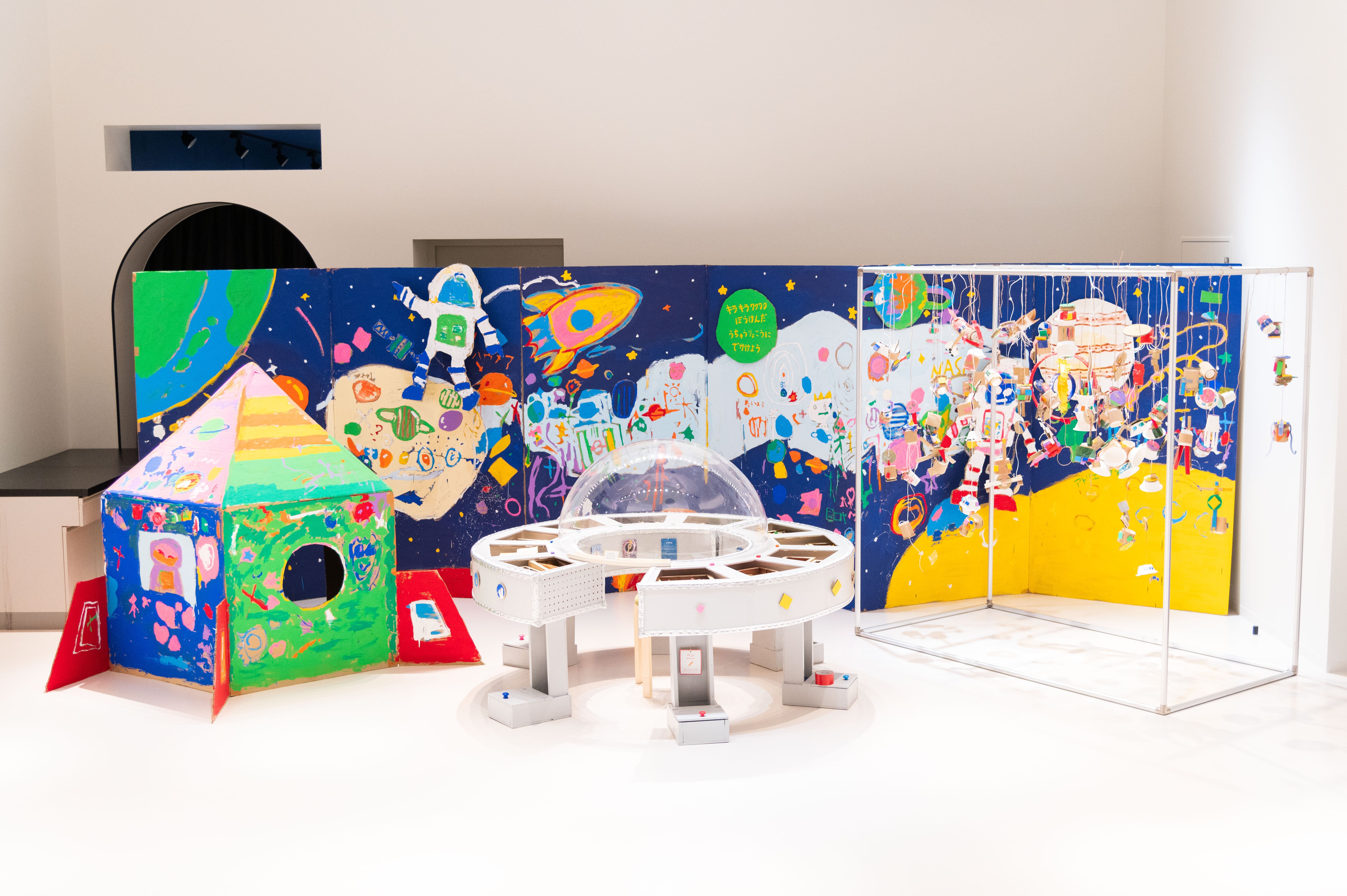 キッズ クリエイト ブース 「宇宙図工船」｜アトリエヤマダ（株