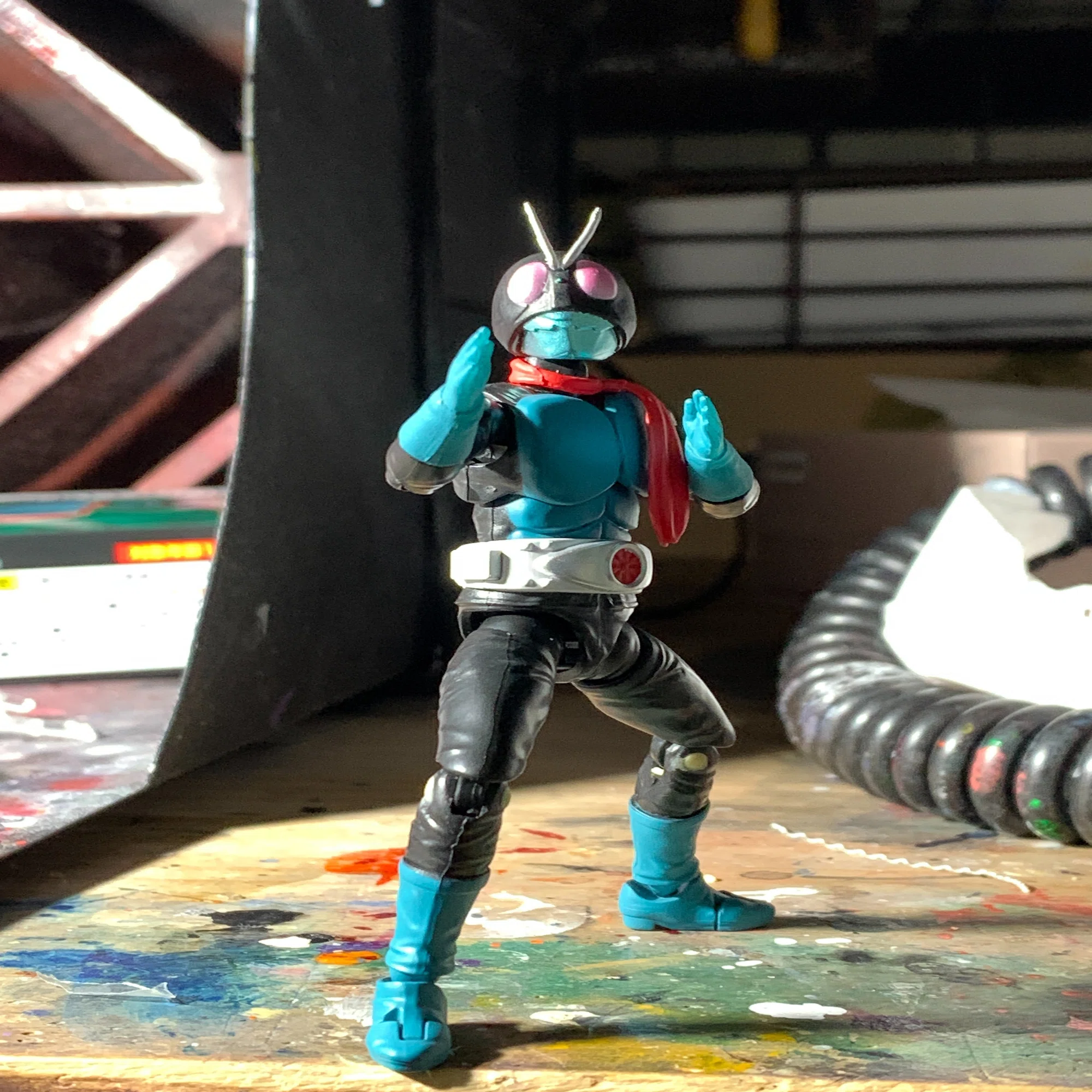 改造&塗装】掌動XX 仮面ライダー旧1号｜アシム@ガレージキット制作代行