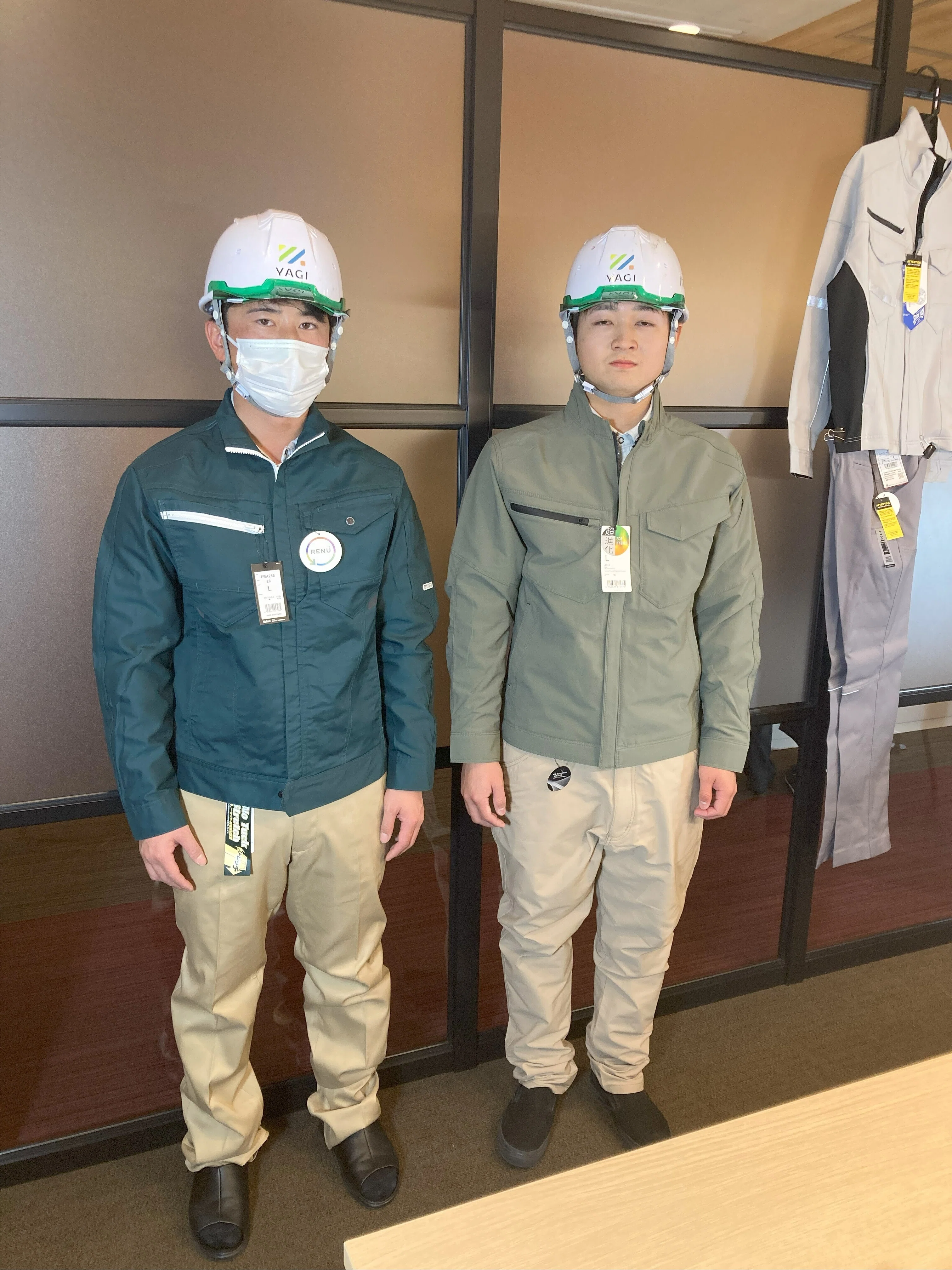 作業服 乗車服 制服 を全国の企業へ製造販売 事務服 作業服 - AL75-MRJシリーズ 個人装備