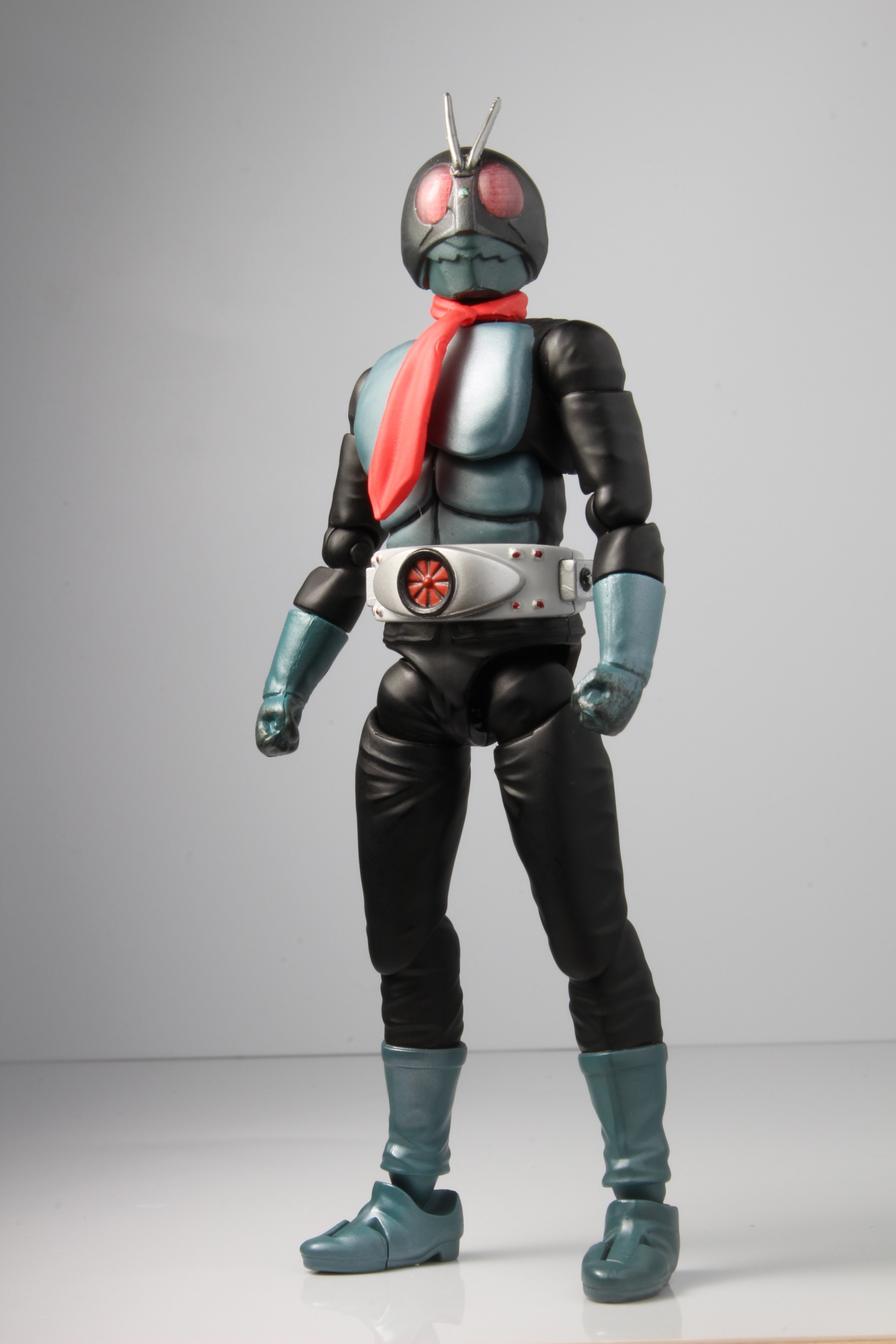 【感謝価格】 改造&塗装】掌動XX 仮面ライダー旧1号｜アシム 特撮