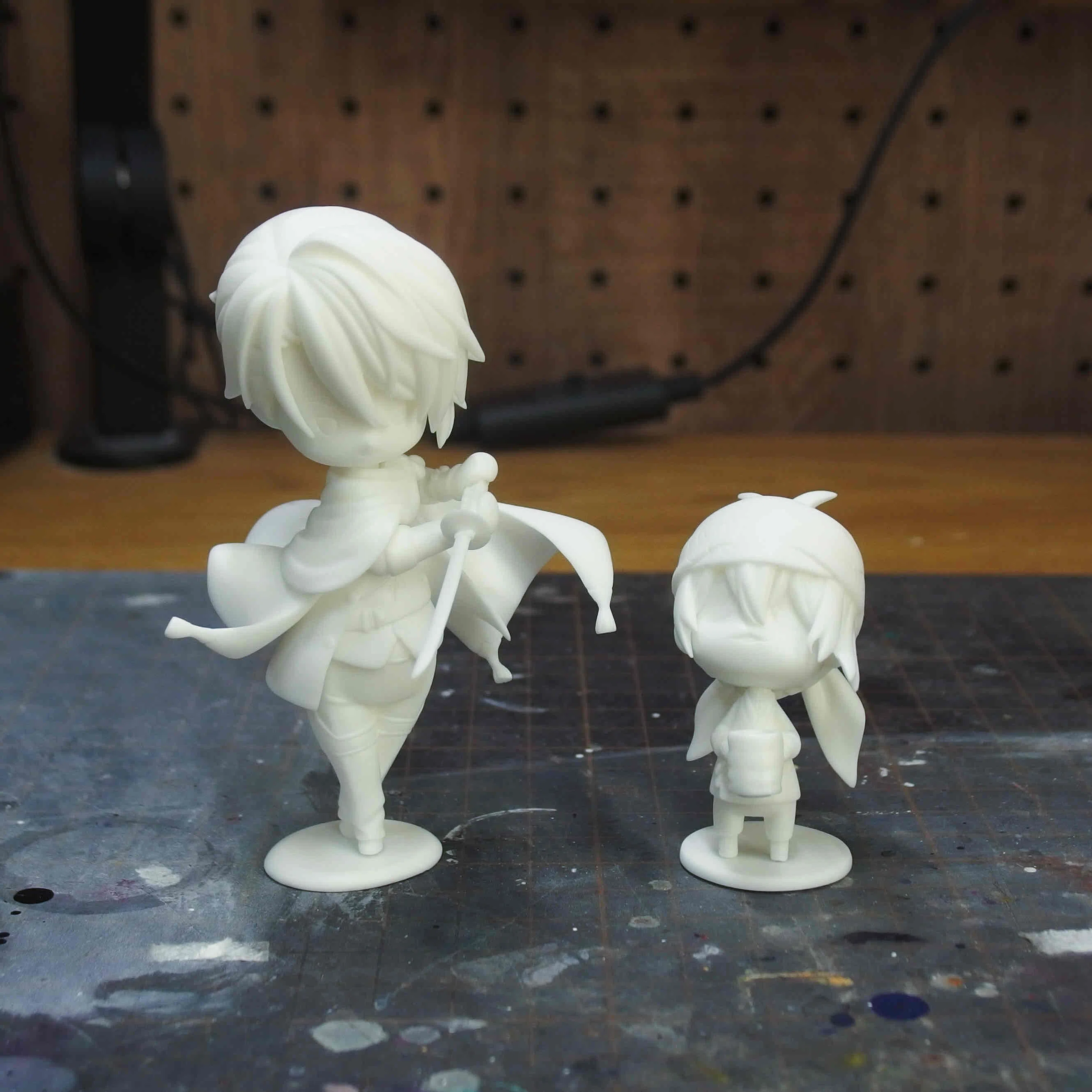 制作代行】 山姥切と三日月を作る｜ガレージキット制作代行 けん