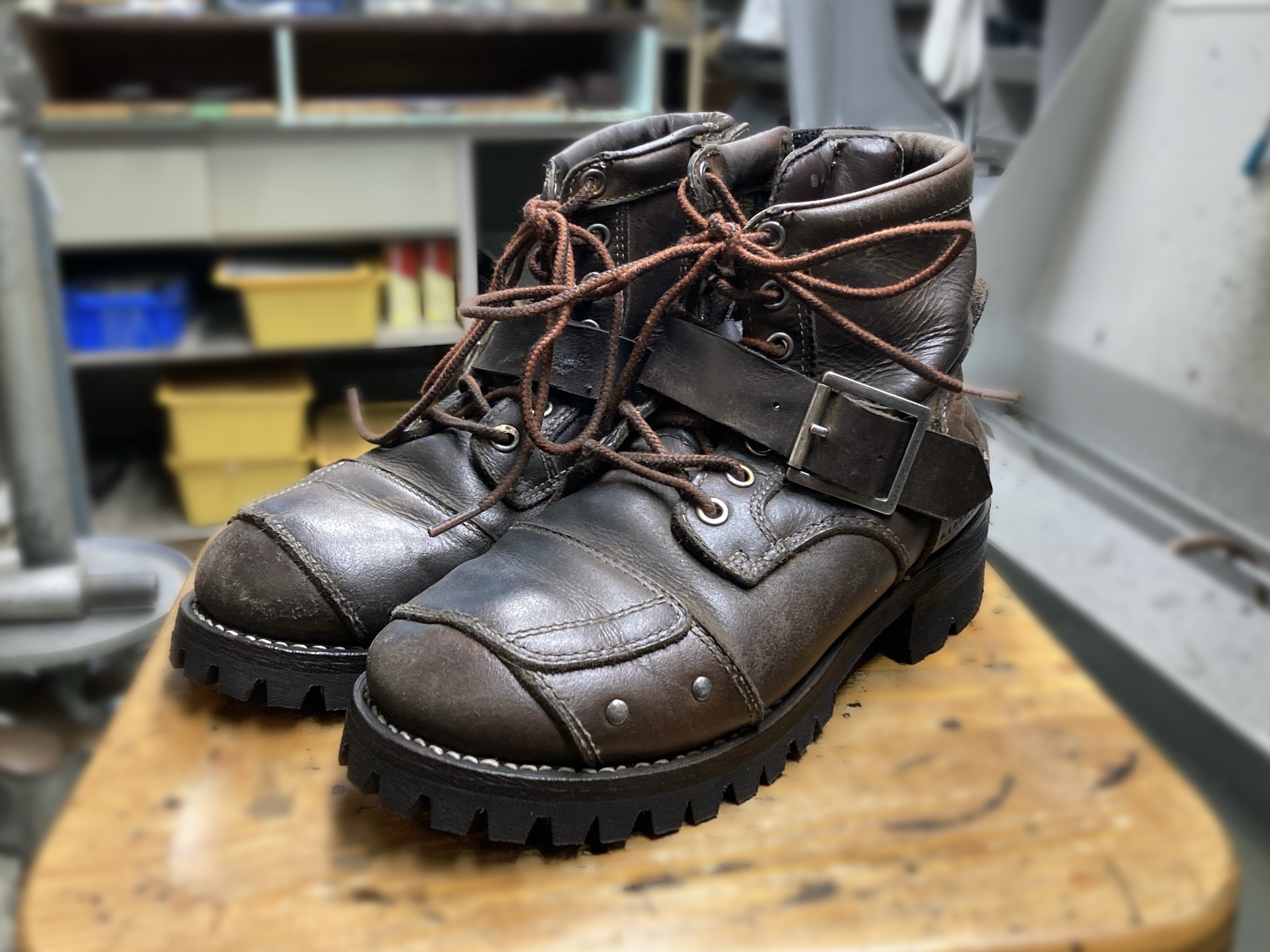 ソールカスタム/ソール交換】AVIREX/アビレックスのブーツのリソール