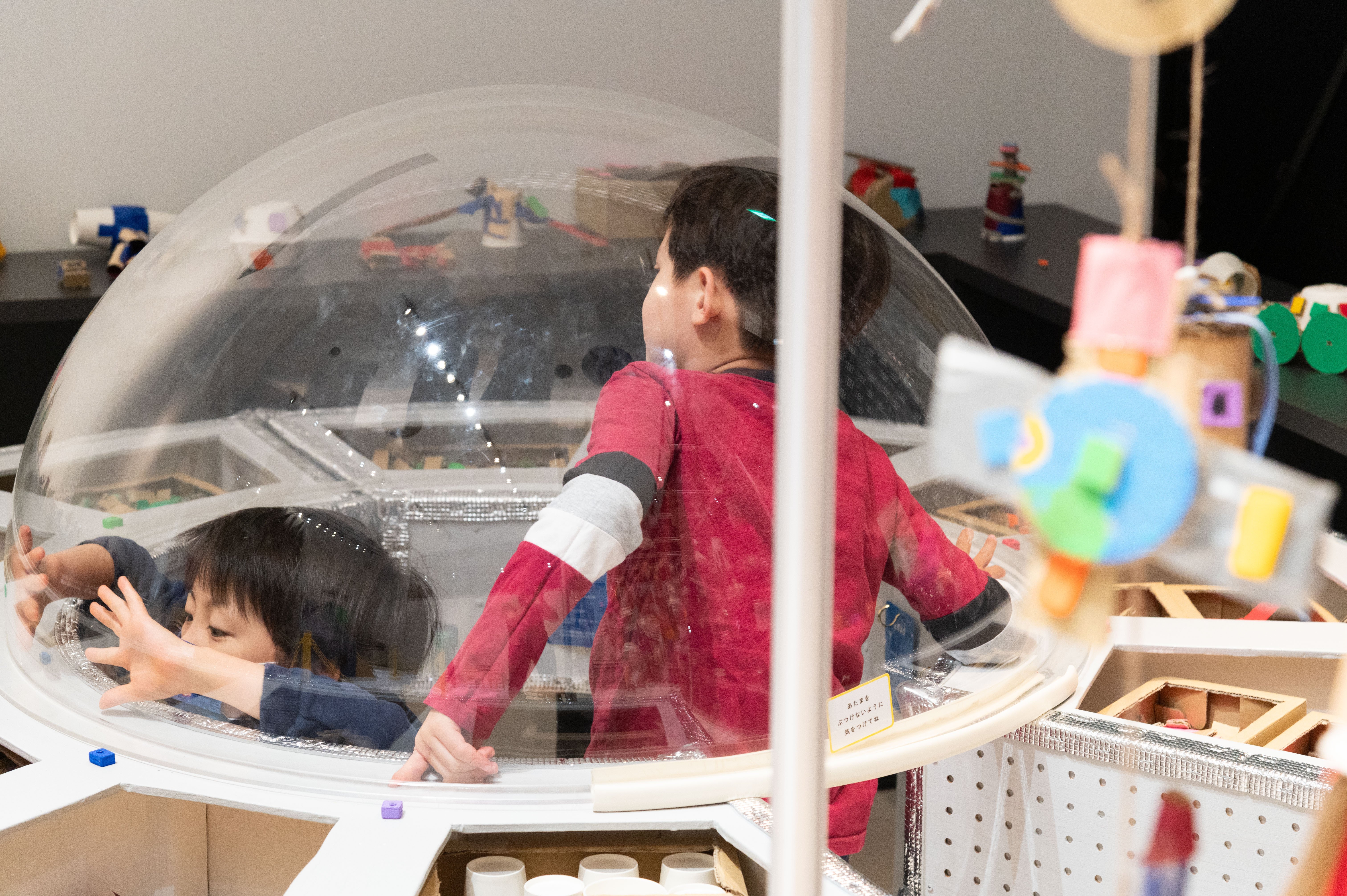 キッズ クリエイト ブース 「宇宙図工船」｜アトリエヤマダ（株）の