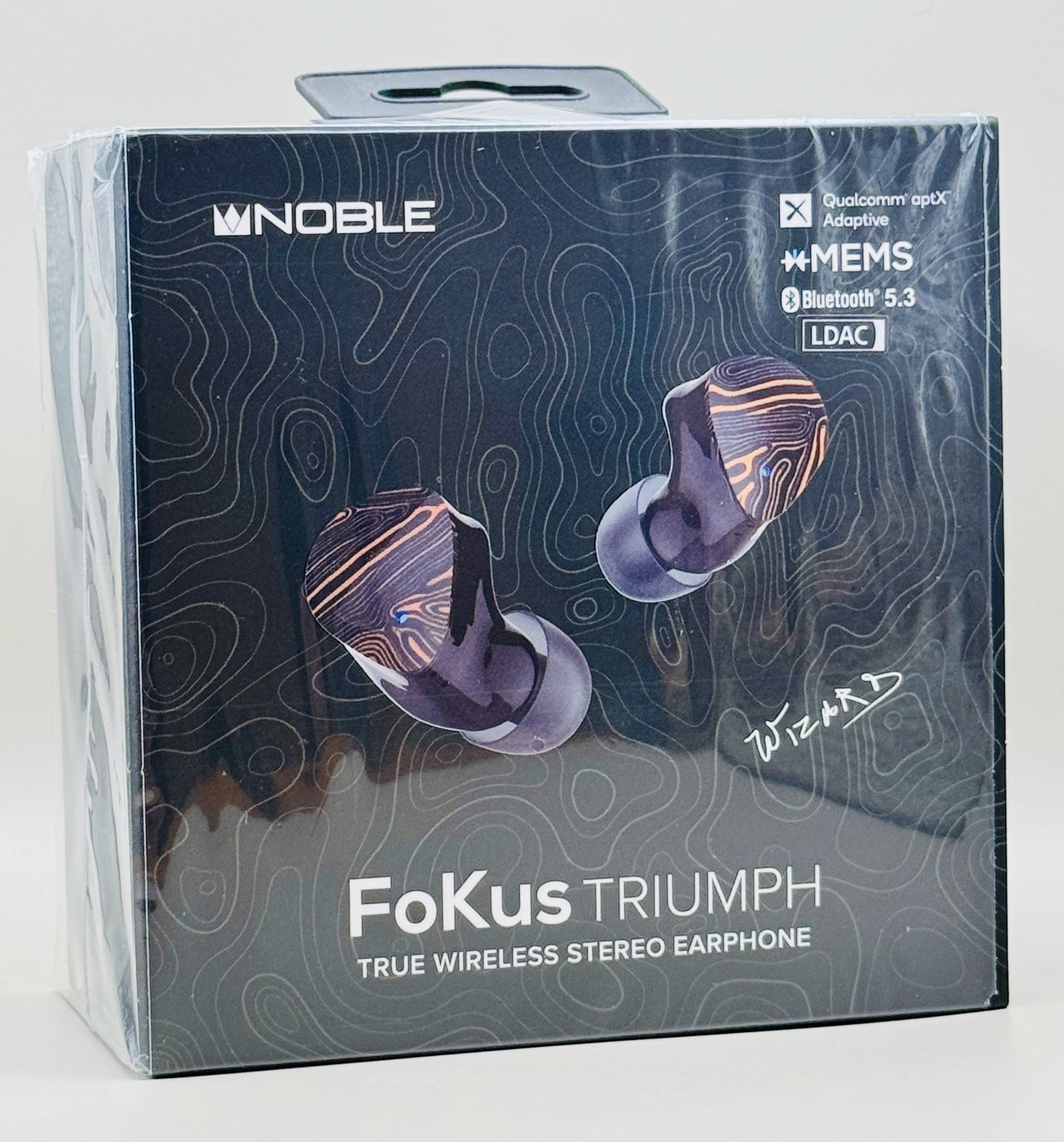 Noble AudioのFoKus Triumph買っちゃいました|ラルフ・ヒンクリー Noble AudioのFoKus Triumph買っちゃいました|ラルフ・ヒンクリー