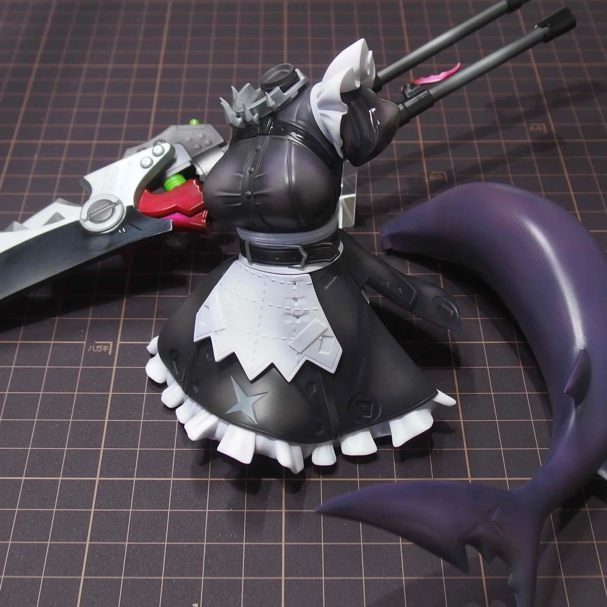 彩色見本】エレン・ジョーを作る｜ガレージキット制作代行 けん