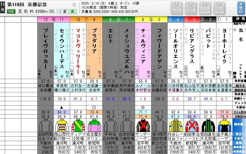 京都記念 共同通信杯｜yasu 万馬券プロジェクト