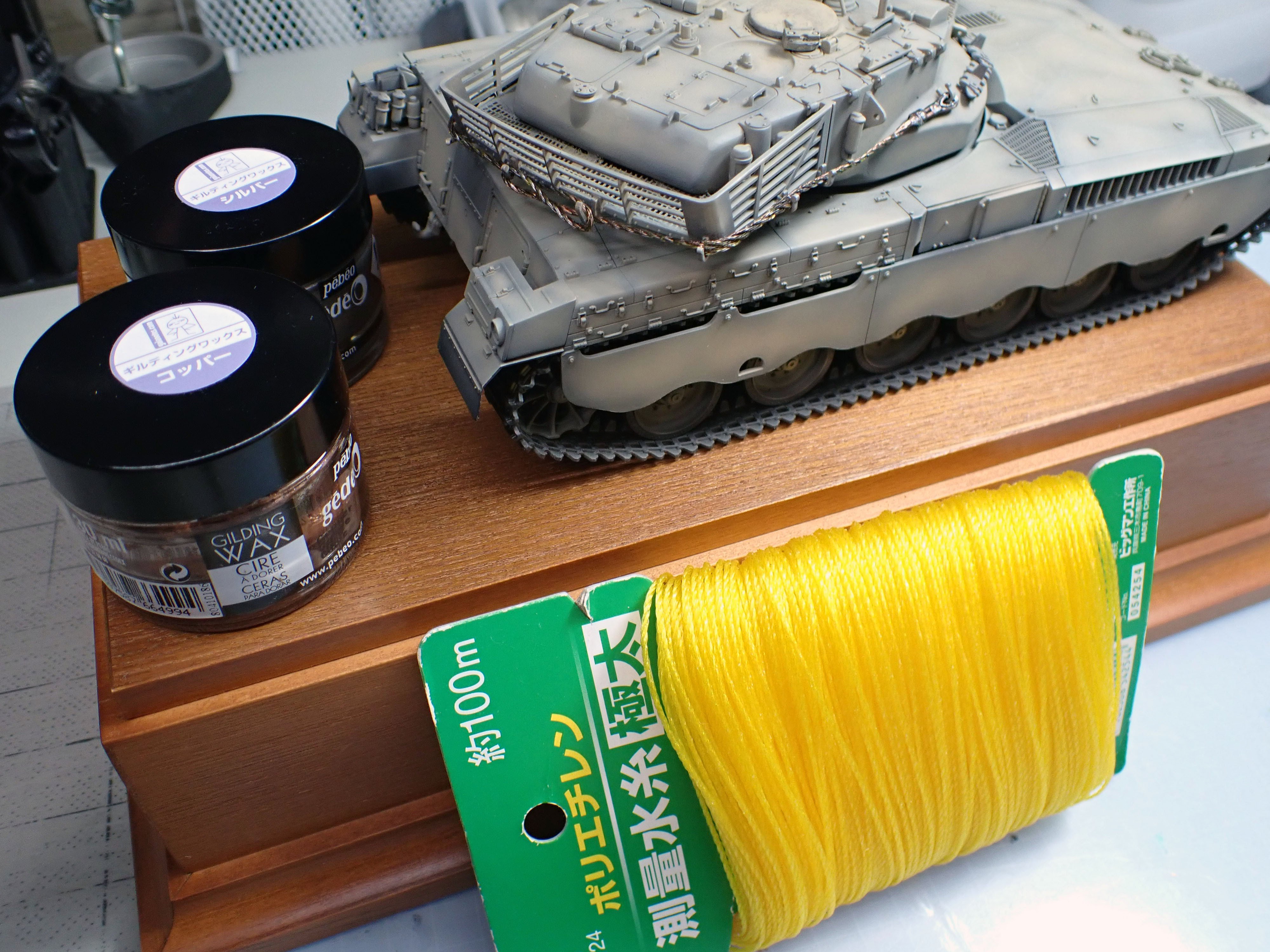 ロープは水糸にかぎる：タミヤ 1/35 メルカバ MK.1（前編