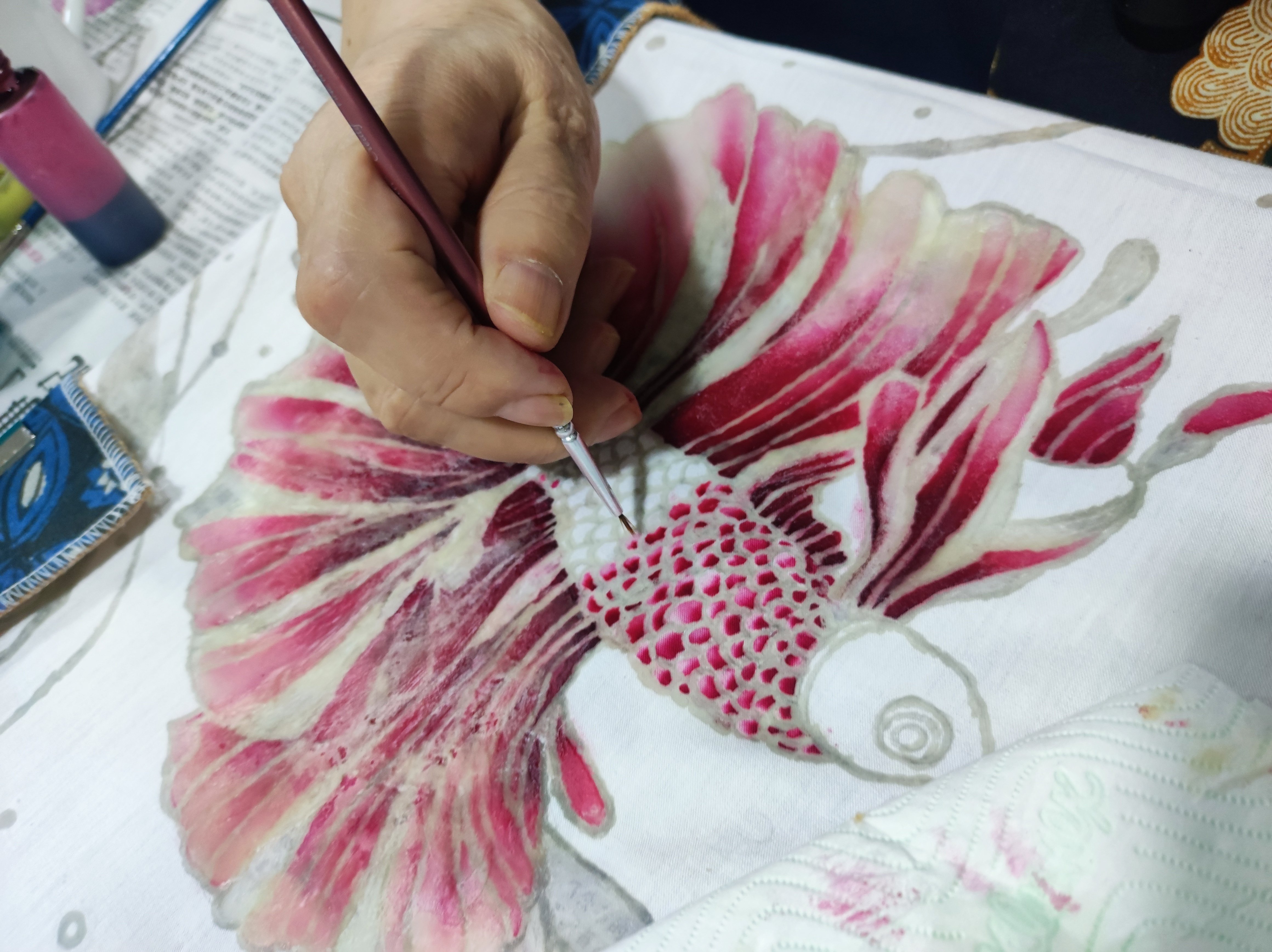 2月16日( 2025年 )マレーシア伝統工芸Batik(バティック)をKL(クアラ