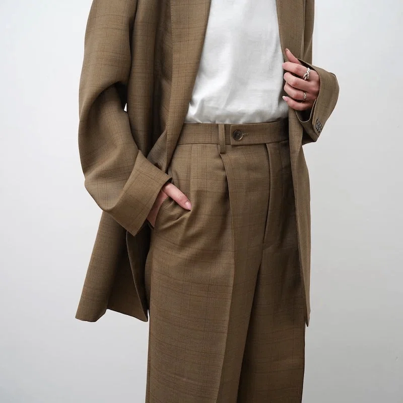 極上ジャケット【AURALEE】BLUEFACED WOOL JACKET｜THIRTY' THIRTY'