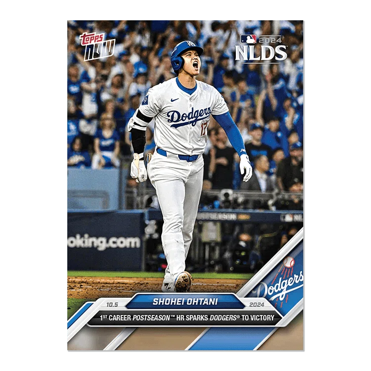 大谷翔平Topps Now発行枚数ランキング(Shohei Ohtani Topps Now Print