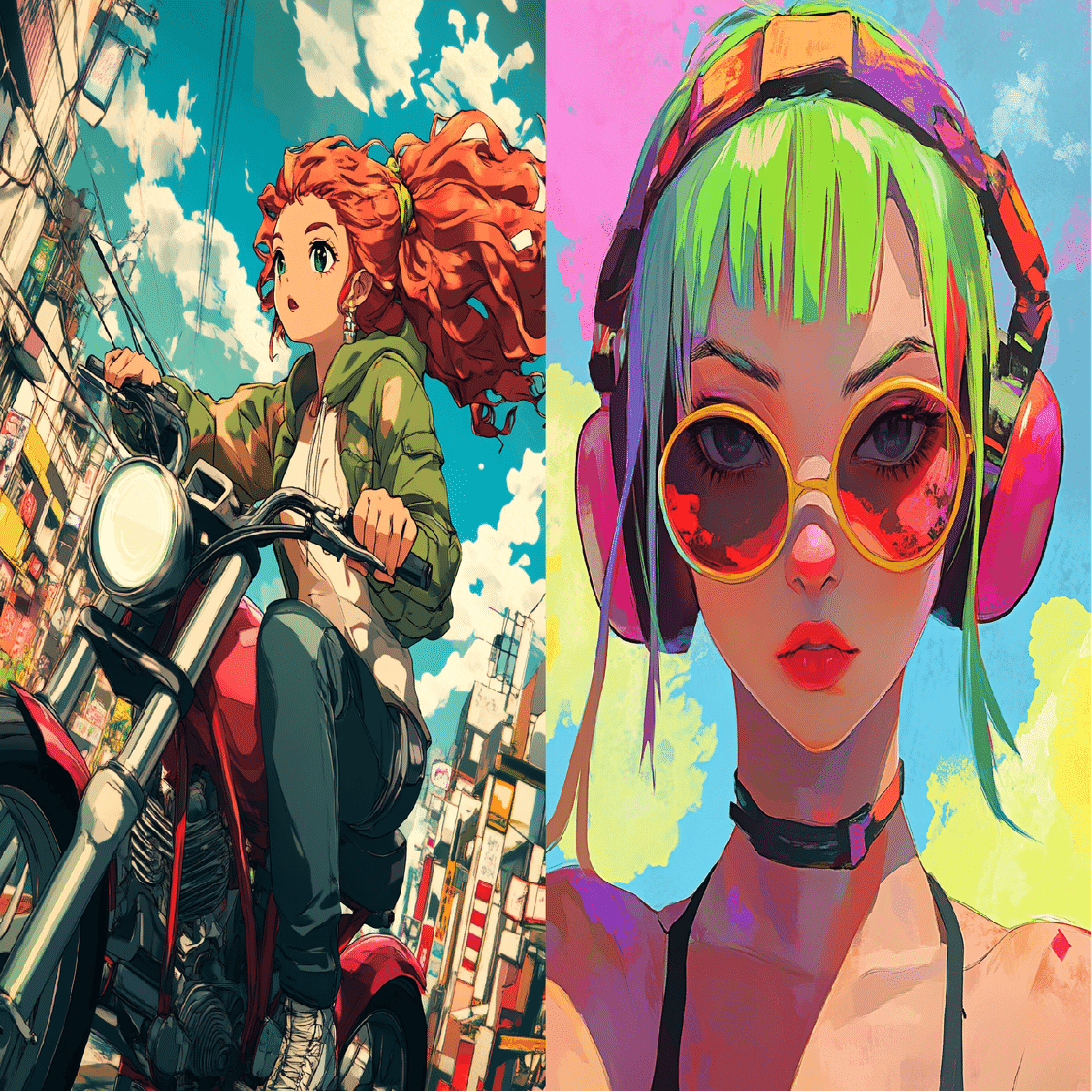 MidjourneyV6.1】アニメ風イラストを作る方法・プロンプト一覧｜ダミー