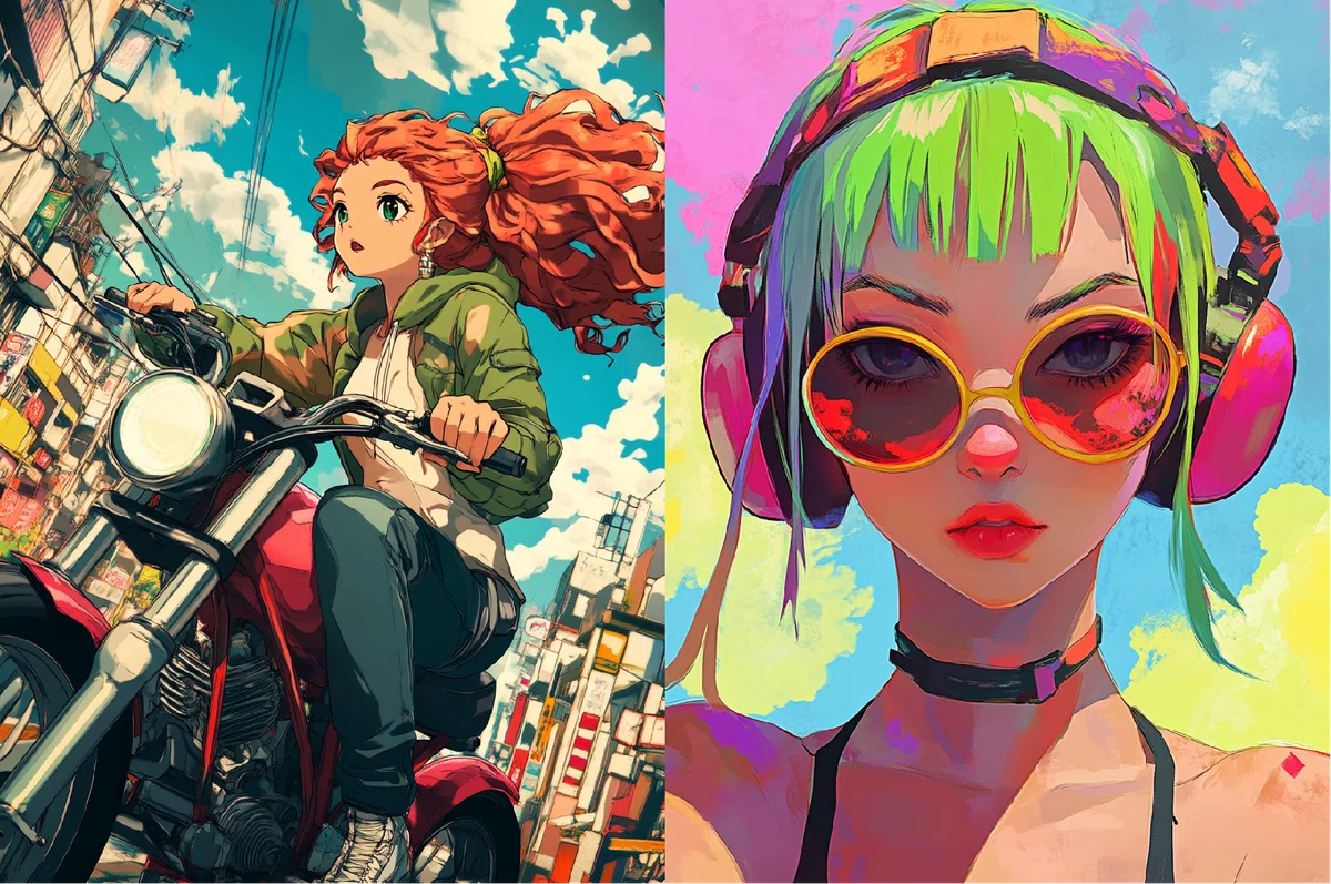 MidjourneyV6.1】アニメ風イラストを作る方法・プロンプト一覧｜ダミー