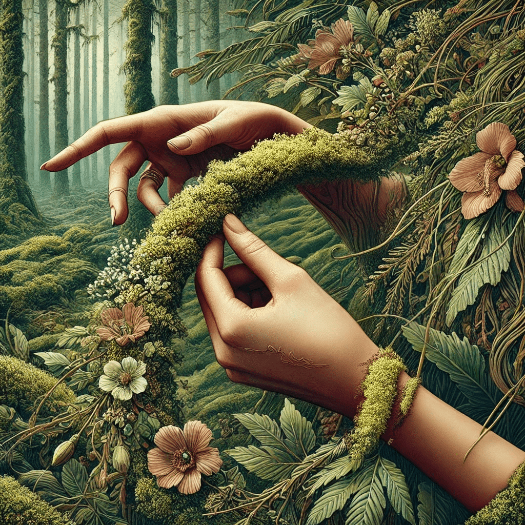 光り輝く苔の森｜道草michikusa