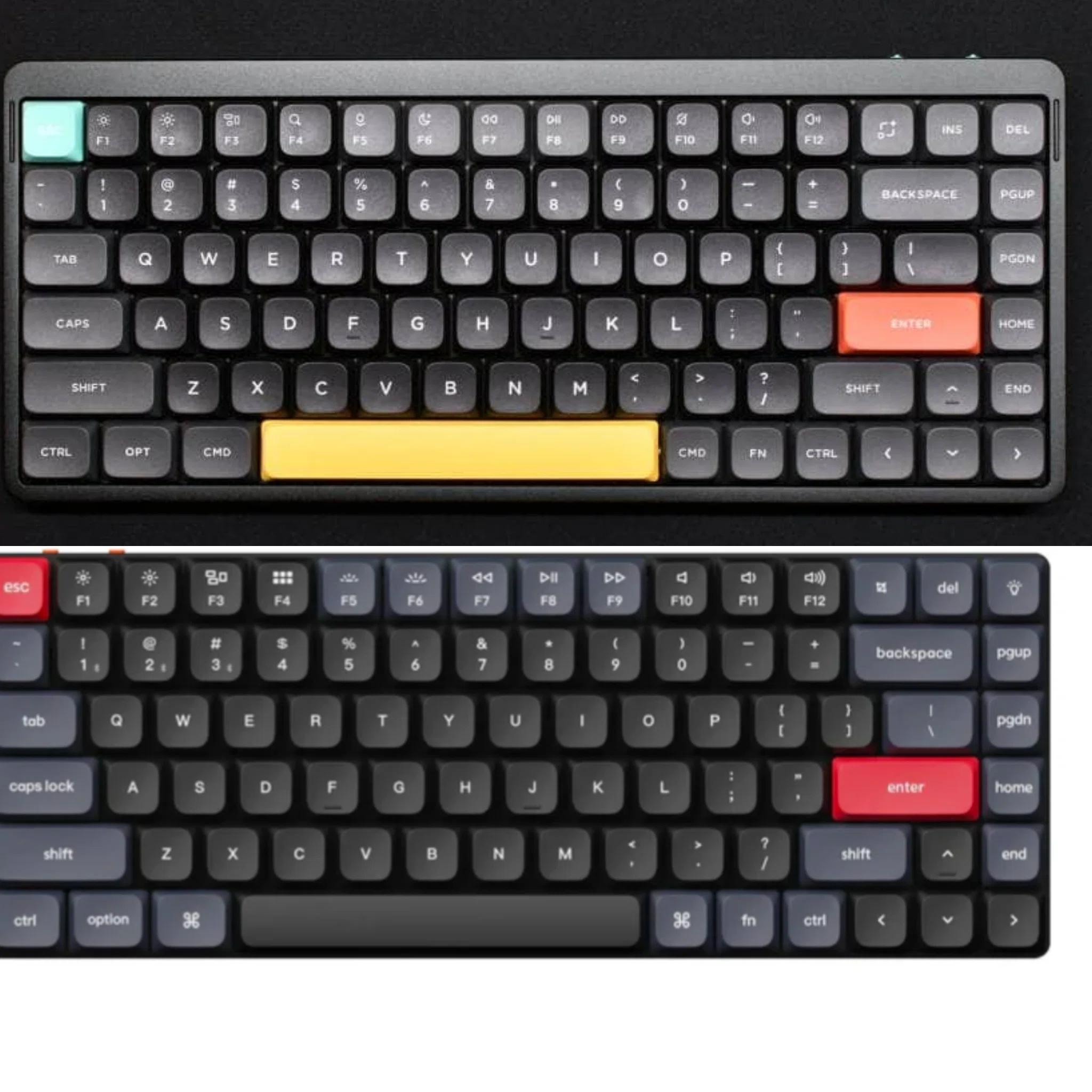 Nuphy/Keychron/Lofree リストレストセット Amazon | Nuphy Air75 リストレスト (アクリルつや消し) | nuphy