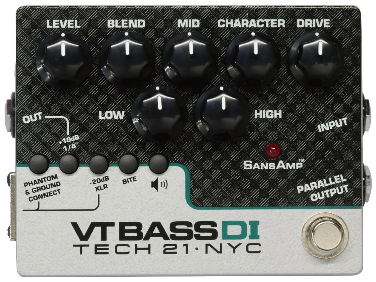100%アナログのSansAmp技術搭載多機能ベース用ペダル「TECH21 VT BASS 100%アナログのSansAmp技術搭載多機能ベース用ペダル「TECH21 VT BASS