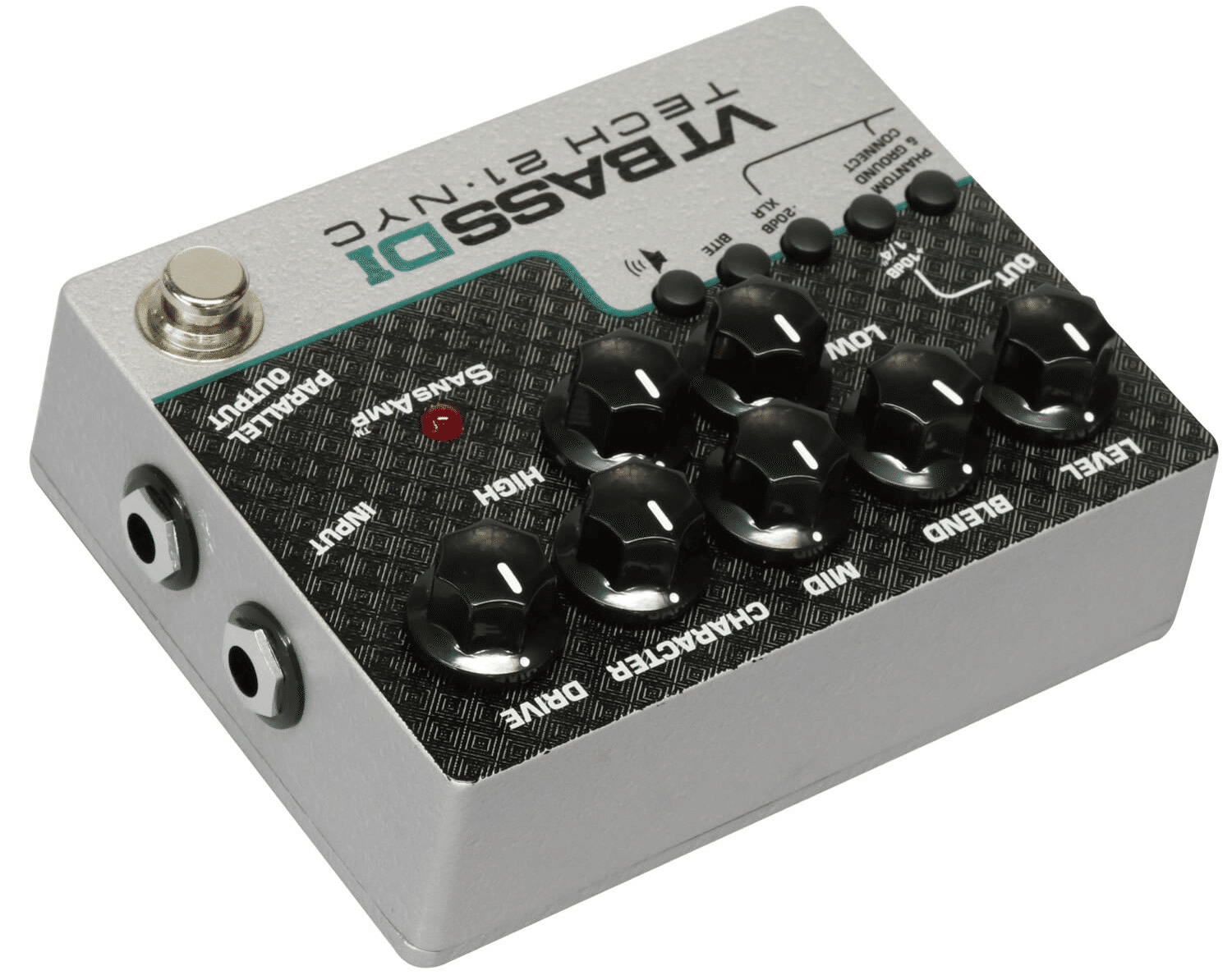 100%アナログのSansAmp技術搭載多機能ベース用ペダル「TECH21 VT BASS