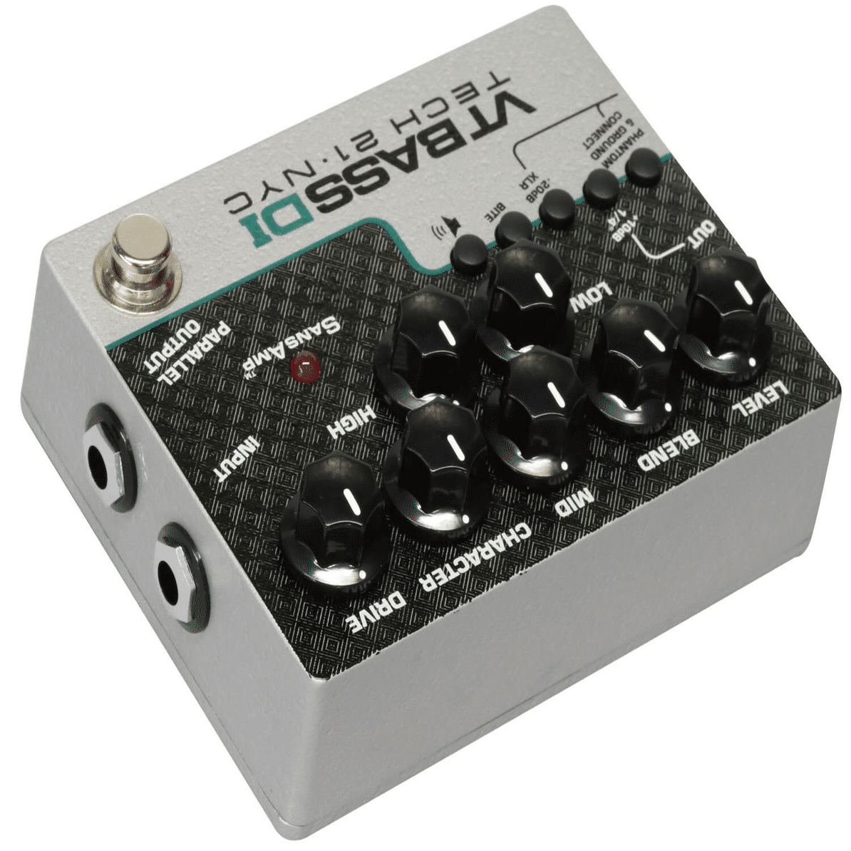 100%アナログのSansAmp技術搭載多機能ベース用ペダル「TECH21 VT BASS