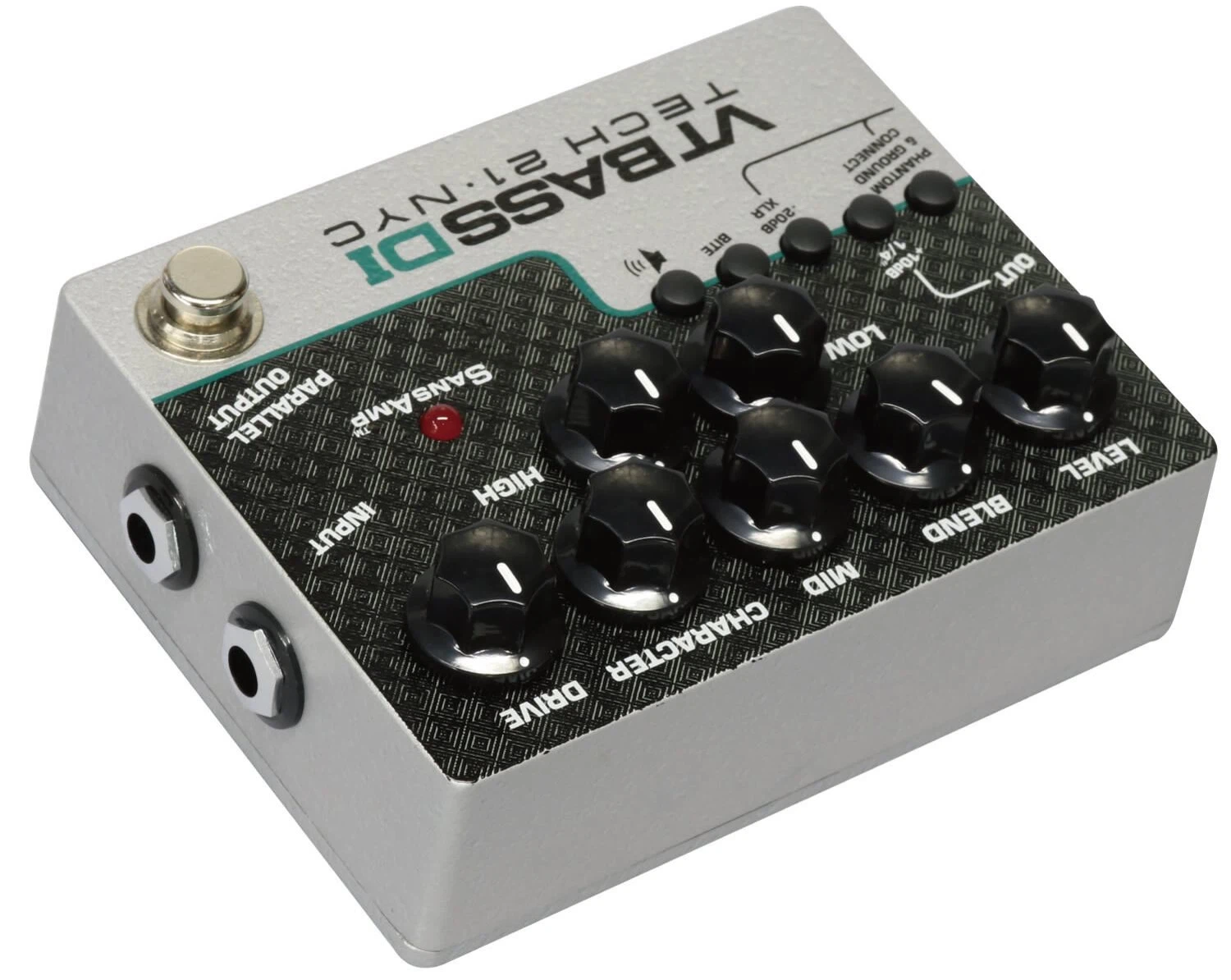 100%アナログのSansAmp技術搭載多機能ベース用ペダル「TECH21 VT BASS 100%アナログのSansAmp技術搭載多機能ベース用ペダル「TECH21 VT BASS