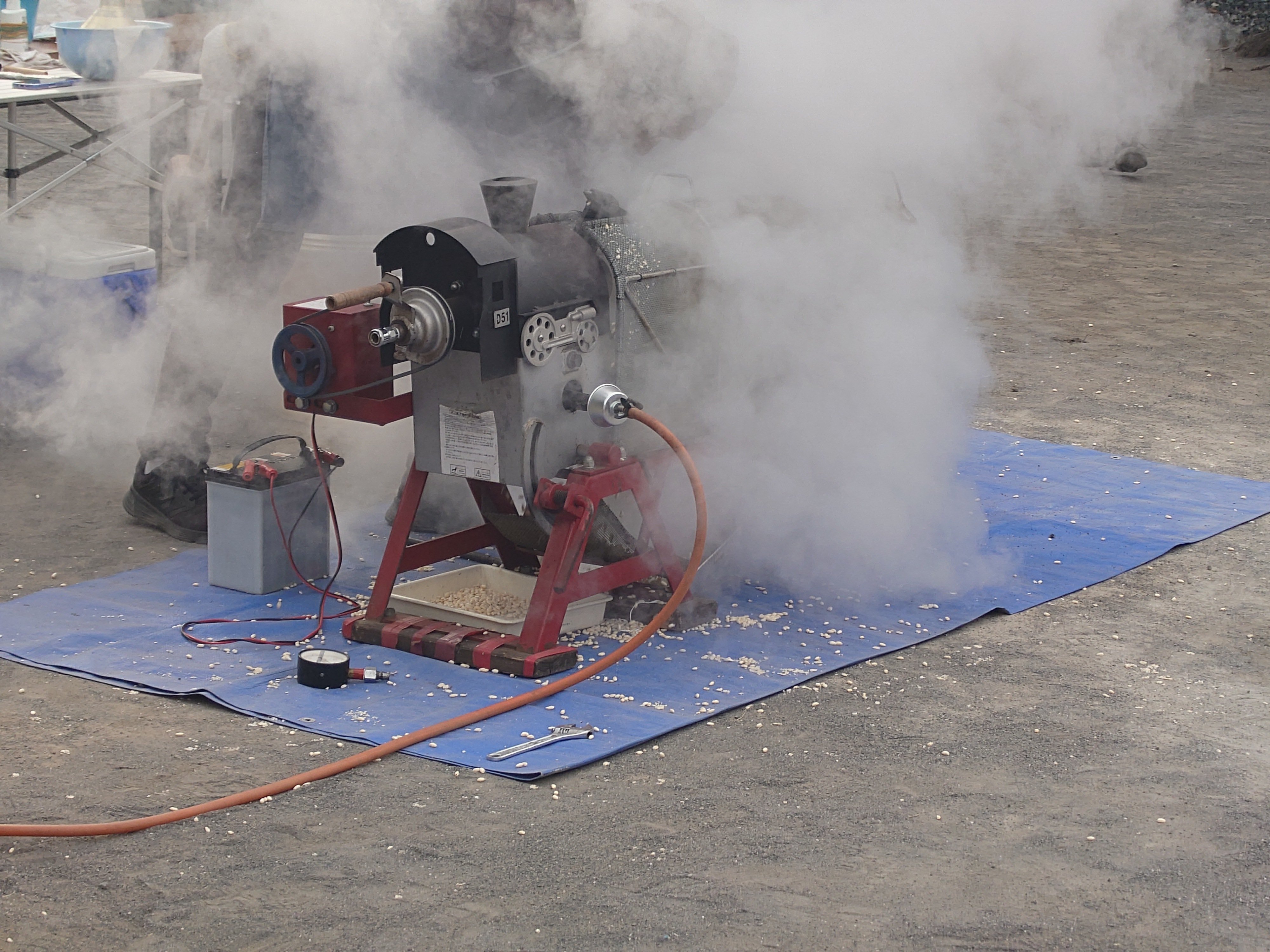道具】ポン菓子製造機｜Daisuke Yamakata（山肩大祐）