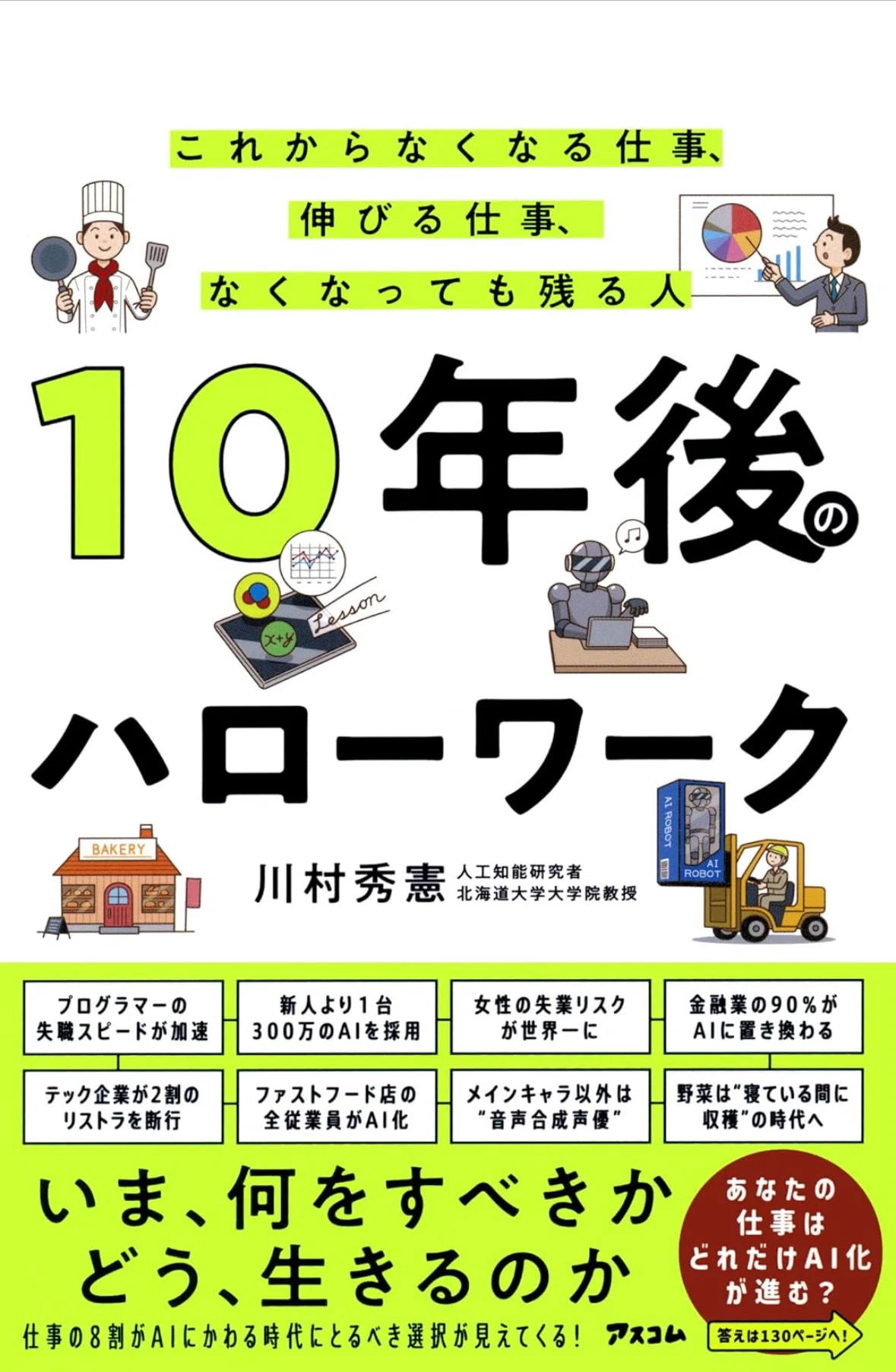 【AI時代になくなる仕事をワーストランキングで紹介!】引きこもりは未来を先読みして、仕事を選びましょう|元10年ニート・あおい(YouTuber)