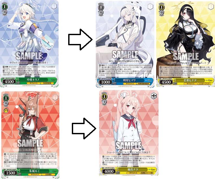 ヴァイスシュヴァルツ　ブルーアーカイブ　宝ストブ　　一部ホイル　デッキ　ブルアカ ヴァイス ブルアカ宝ストブ ｜ふゆ