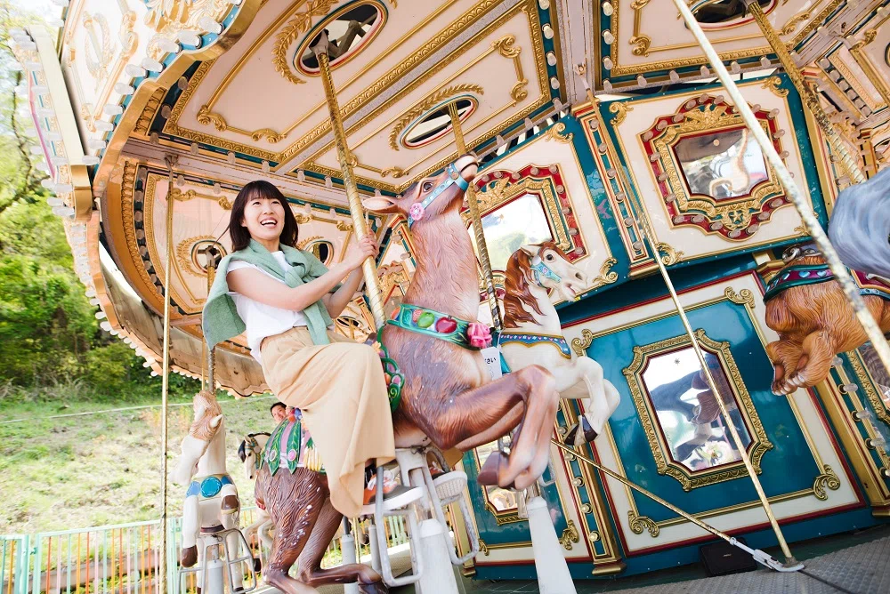 東京サマーランドのメリーゴーランド
