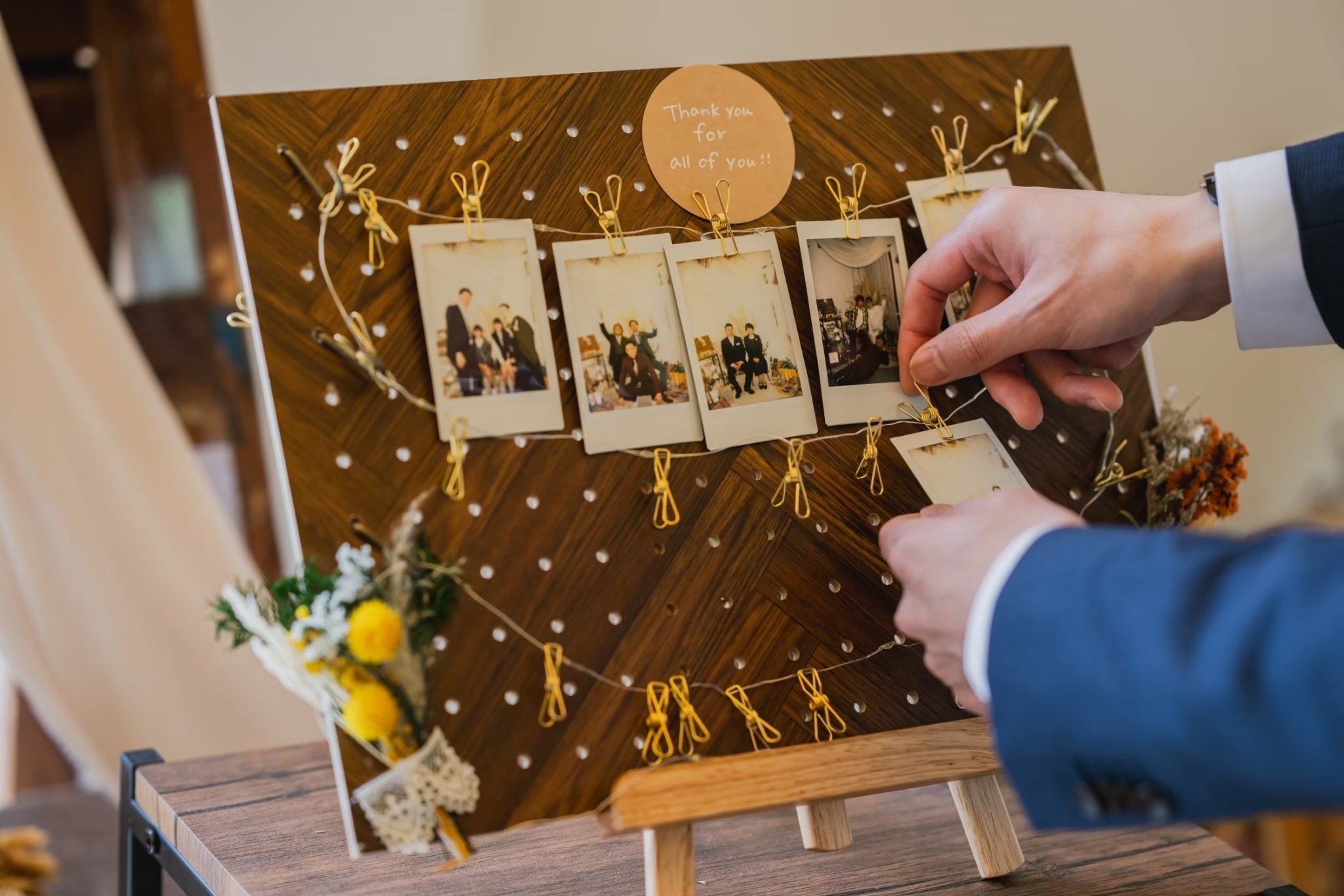 ウェルカムスペースで叶える！ゲスト参加型の演出】｜A&T WEDDING