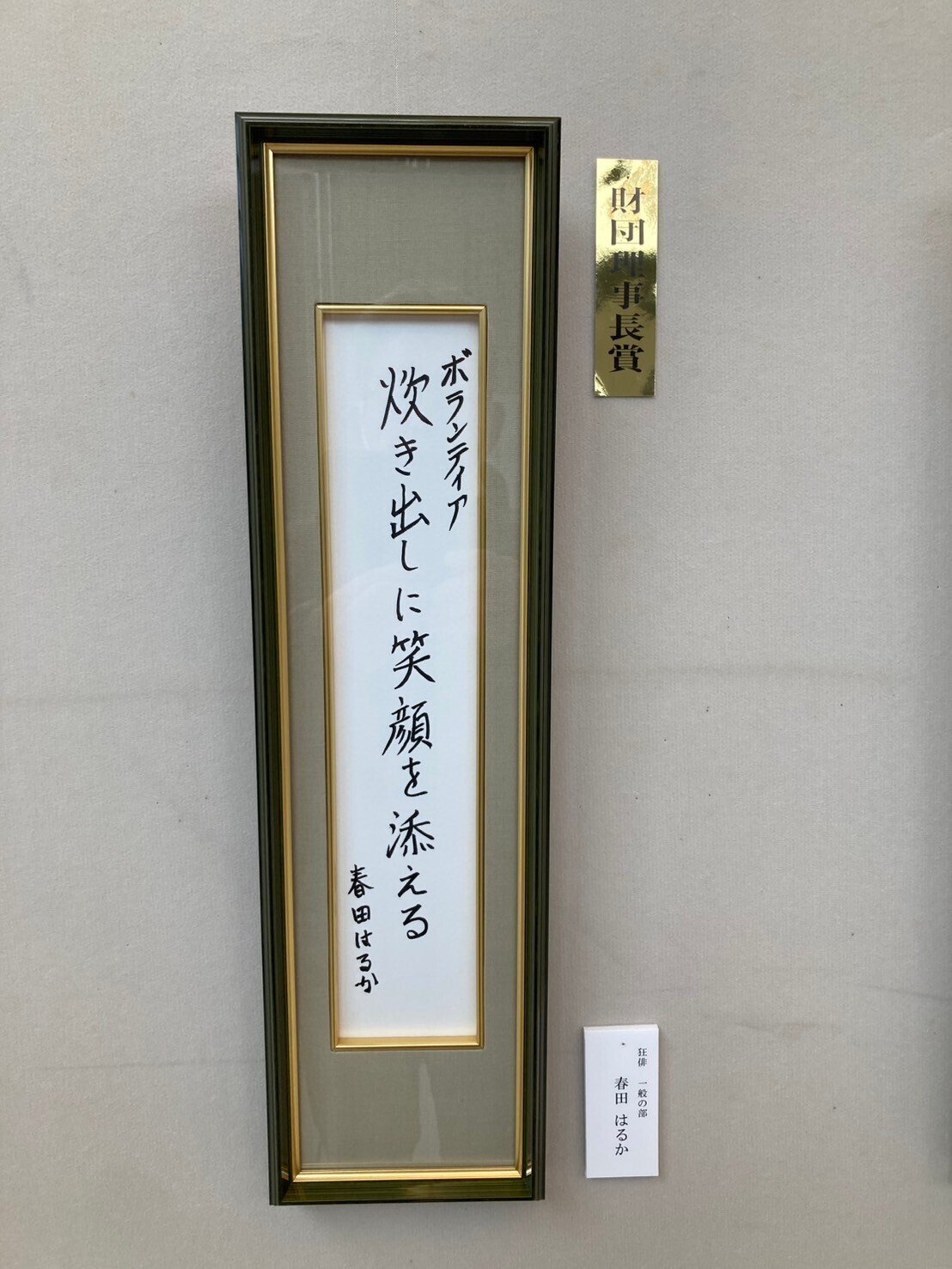 第44回春日井市短詩型文学祭表彰式・作品展｜紅紫あやめ