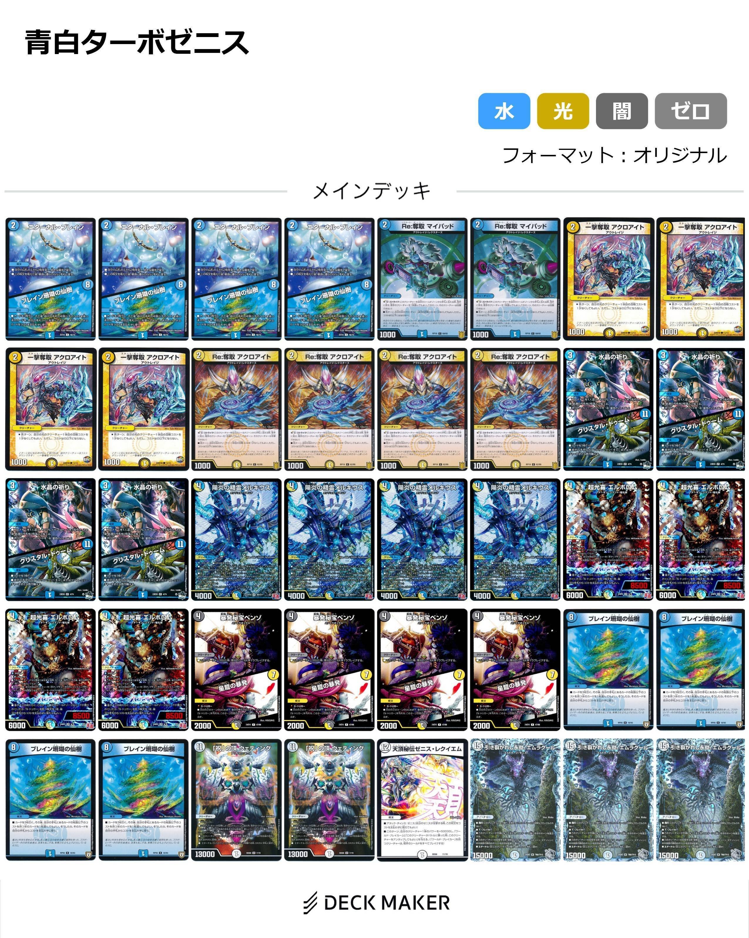 オリジナル】青白ターボゼニス～最速3ターンでウェディングを