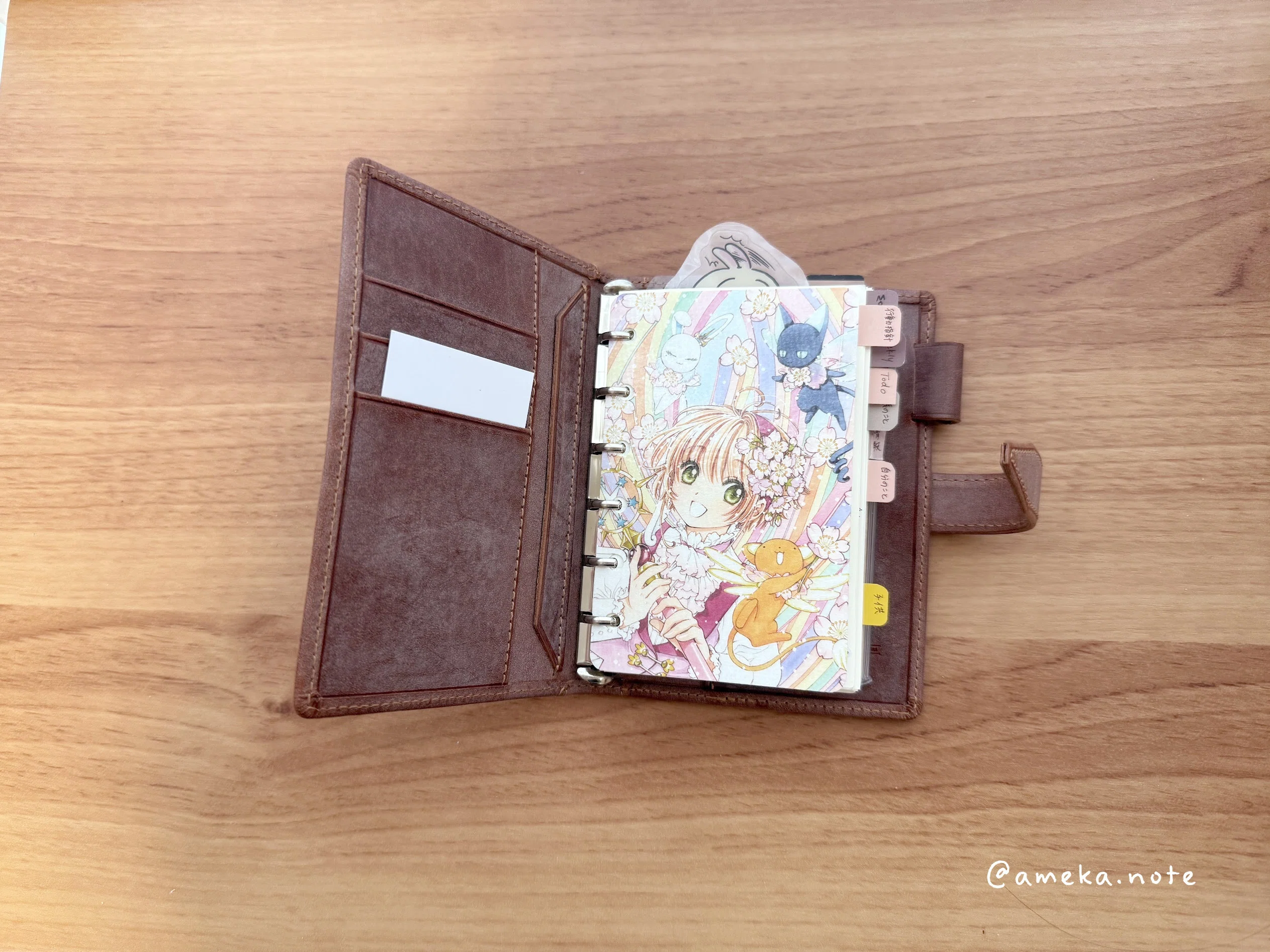 ロロマミニ 6 ロロマ スギライト 本革 ロロマ システム手帳 ミニ6 20mm
