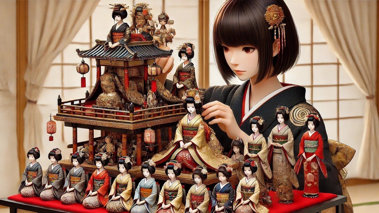 AI画像作品集「ひなまつり編」｜ならなすお