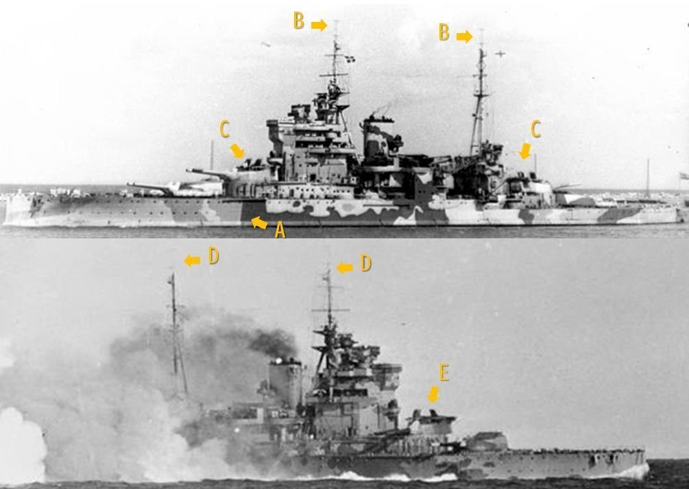 H.M.S. Queen Elizabeth Class 1941 英国海軍クイーン