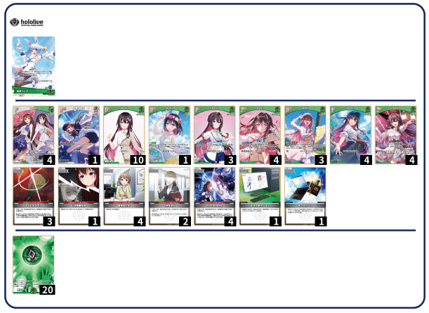 ホロカ】AZKiデッキ考案｜スピネ