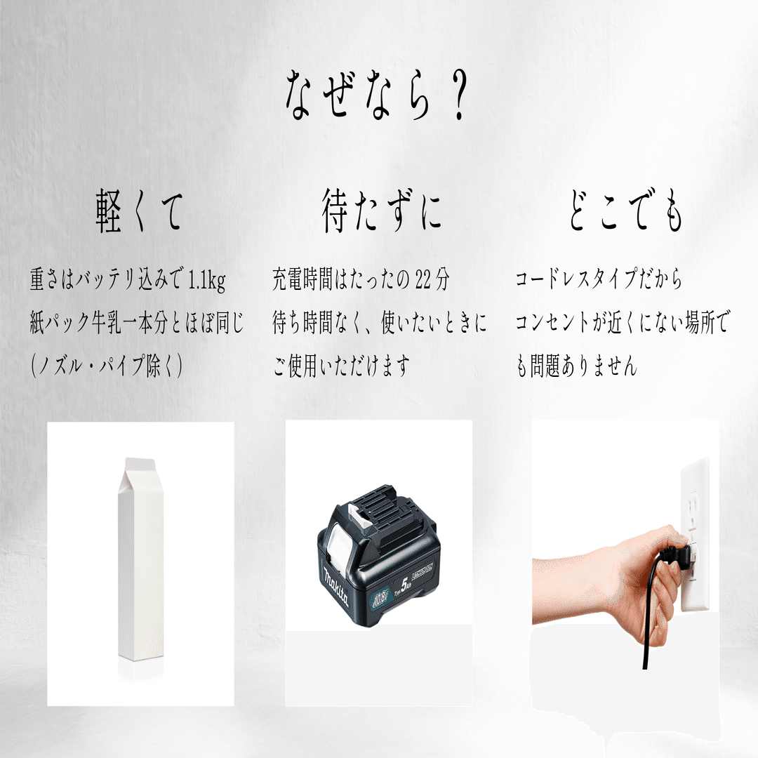 子育て家族におすすめ紙パック式】マキタの掃除機CL107でラクラク掃除