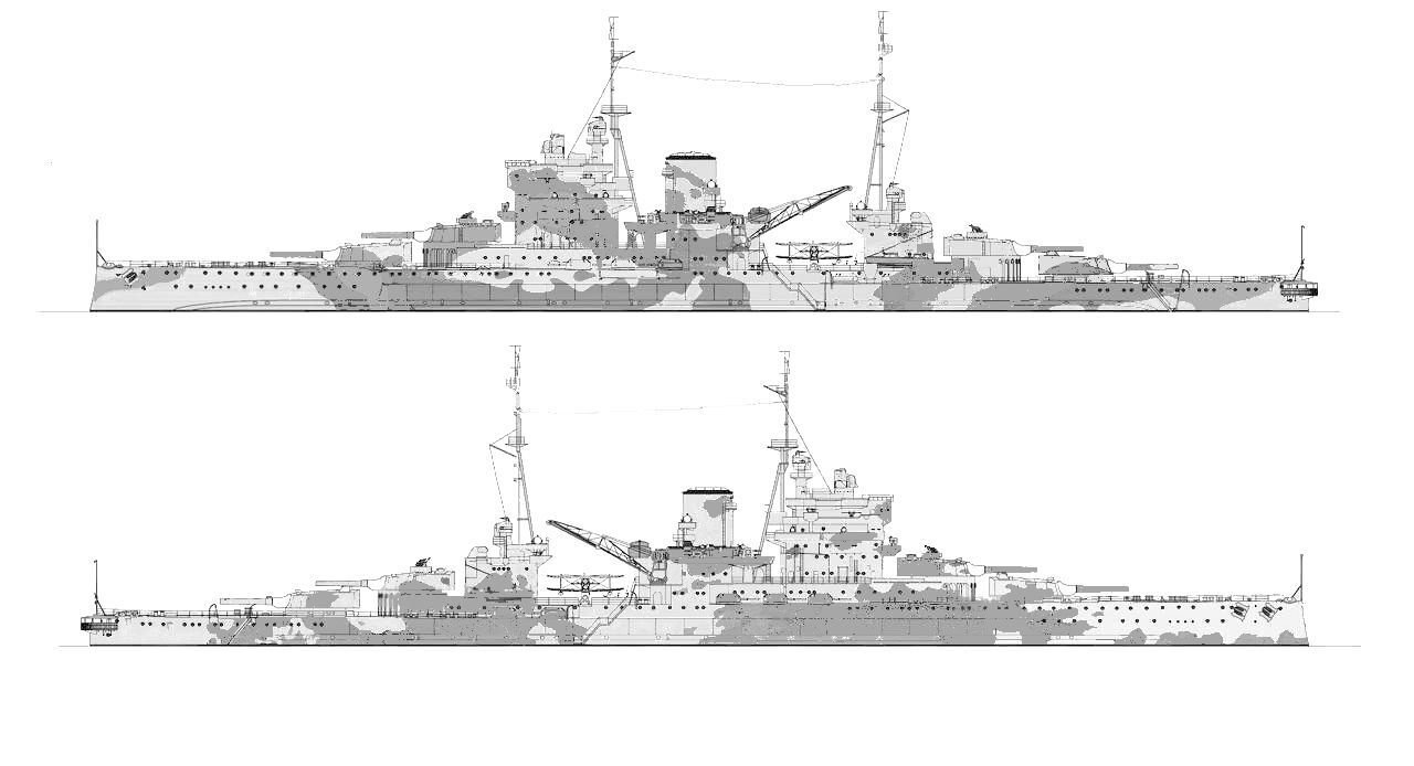 HMS Queen Elizabeth Class 1941 英国海軍クイーン・エリザベス級1941
